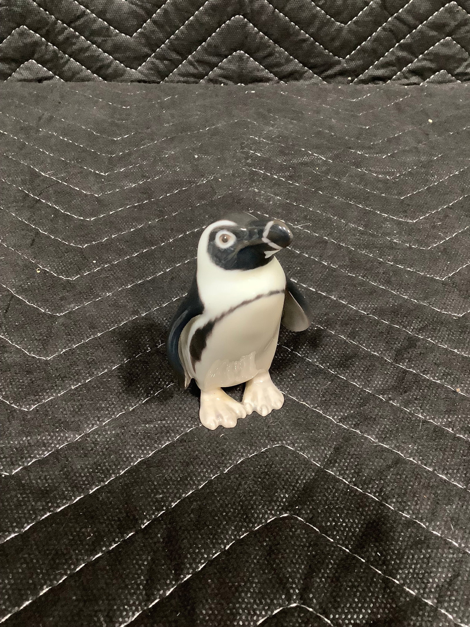 Standing penguin model 1821 by Bing + Grondahl designed by Svend Jespersen in Denmark(3.5intall) (1 of 1)