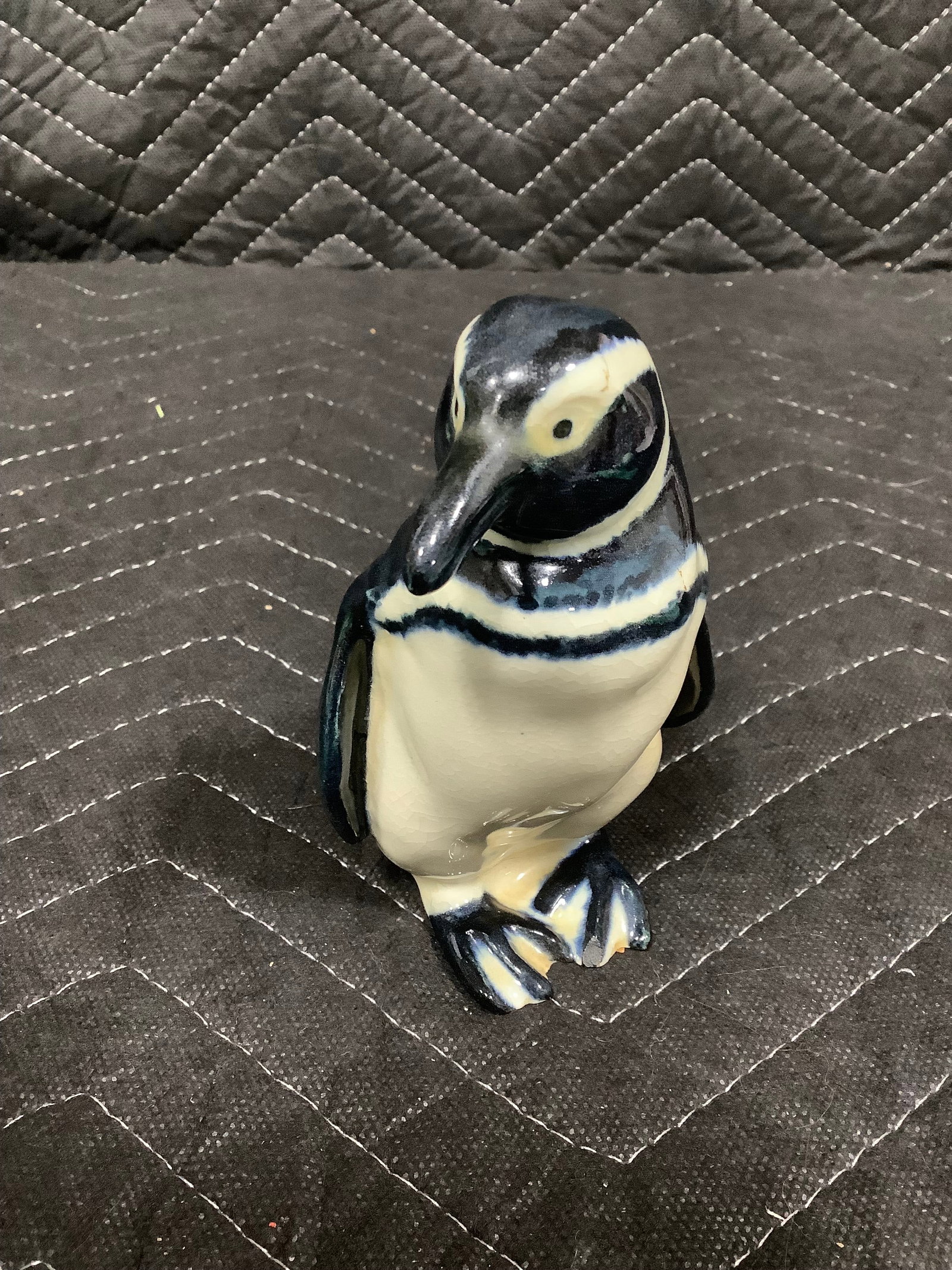 Vintage mid century glazed ceramic by H. Butters(5in tall): Vintage mid century glazed ceramic by H. Butters(5in tall)