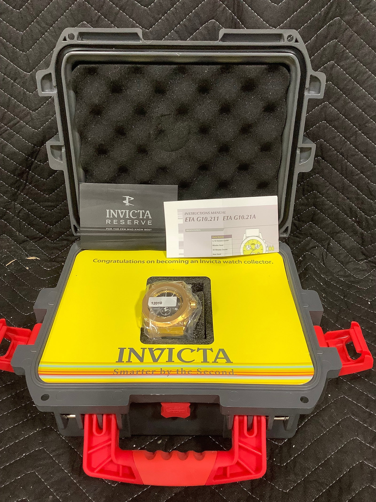 Invicta Reserve 52mm Akula Swiss Made Quartz Chronograph Mens Watch: Invicta Reserve 52mm Akula Swiss Made Quartz Chronograph Mens Watch