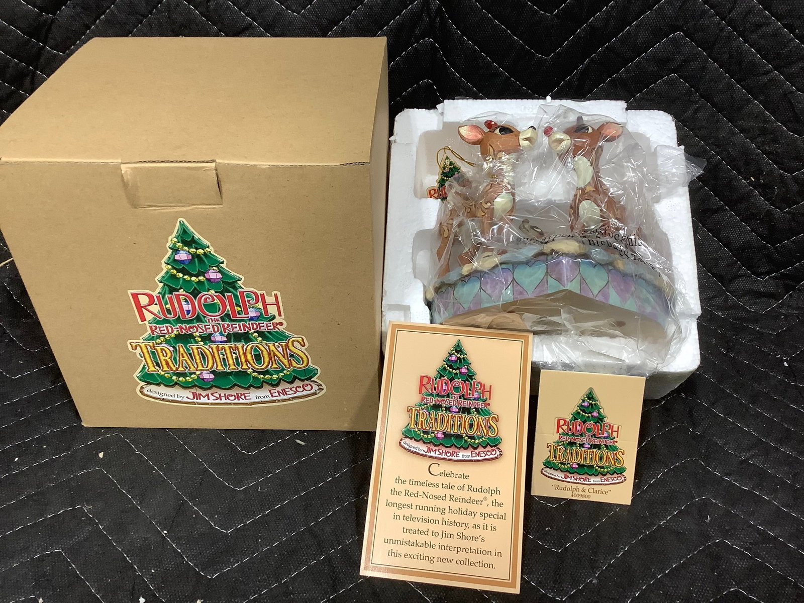 Jim Shore Rudolph the Red Nosed Reindeer Collectible Figure *new in box*: Jim Shore Rudolph the Red Nosed Reindeer Collectible Figure *new in box*