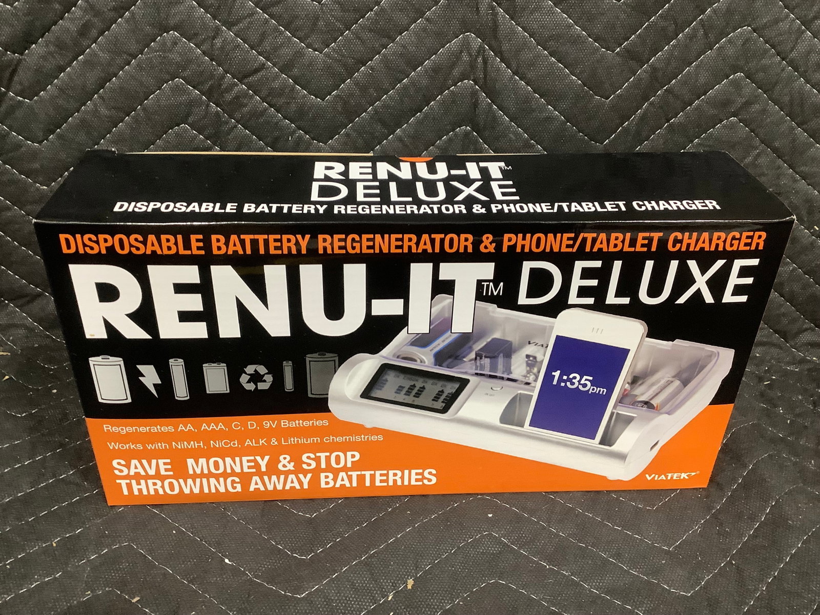 Renu-It Deluxe Disposable Battery Regenerator & Phone Charger *new in box* (1 of 1)