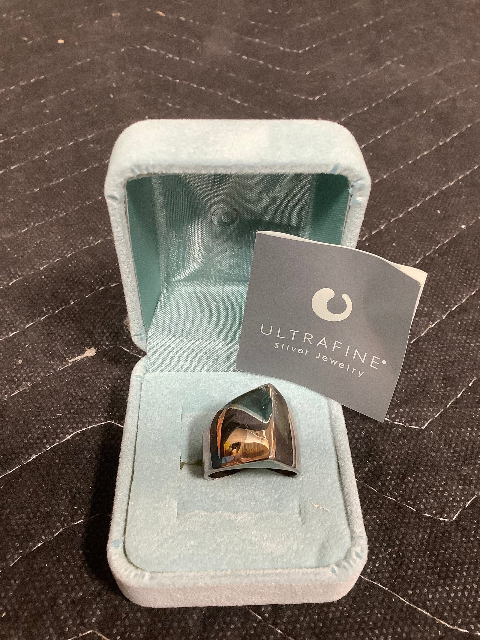 UltraFine silver bold cathedral style ring(8): UltraFine silver bold cathedral style ring(8)