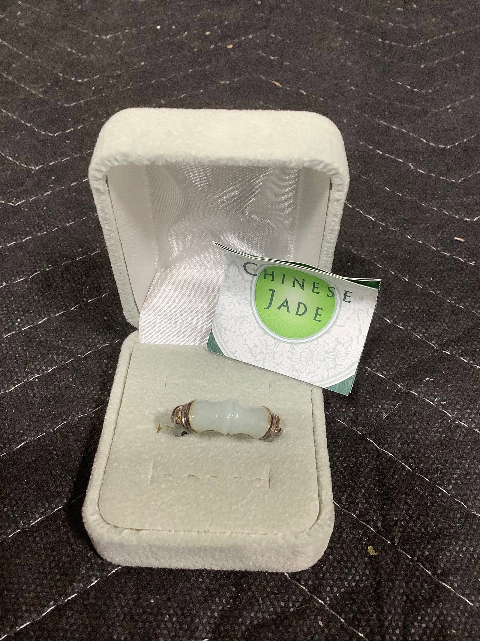 Chinese jade sterling bringing peace ring(9): Chinese jade sterling bringing peace ring(9)