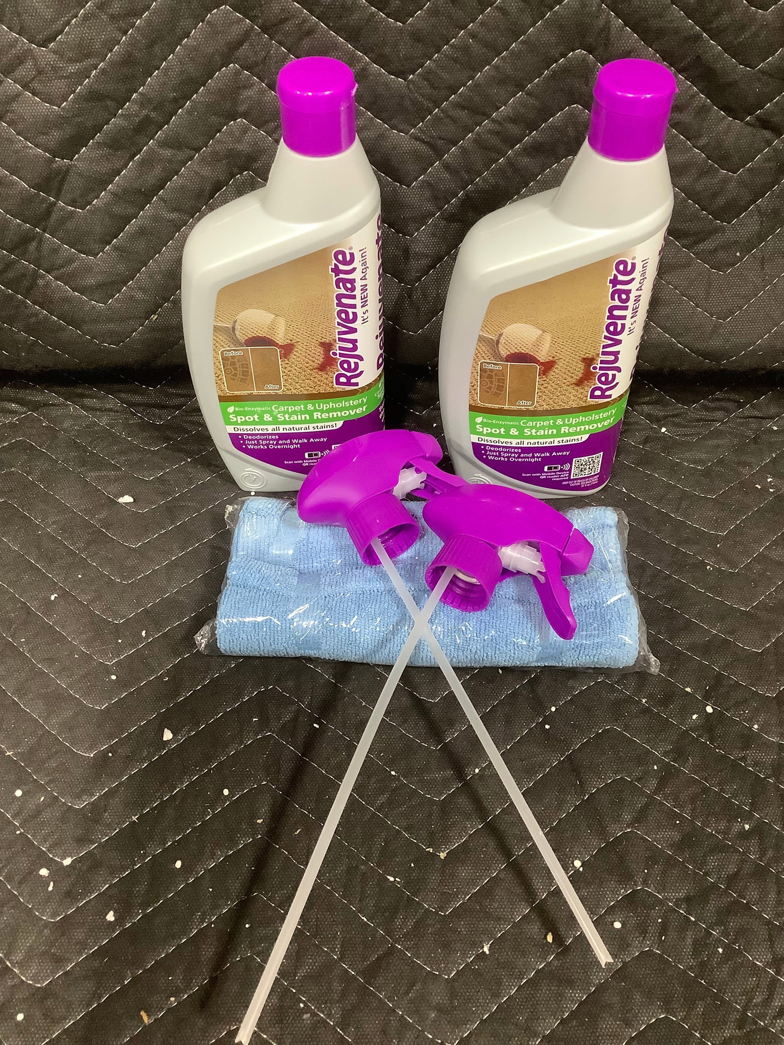 Rejuvenate upholstery spot and stain remover*new in package, 2 total*: Rejuvenate upholstery spot and stain remover*new in package, 2 total*