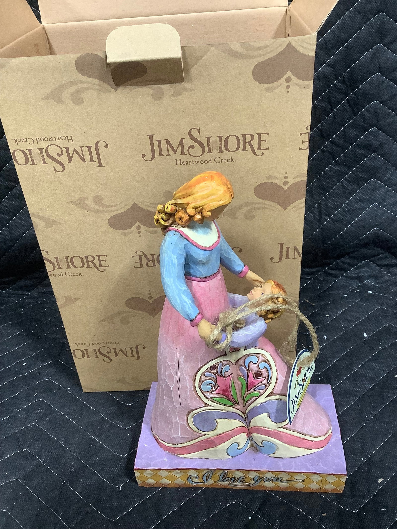 Jim Shore I Love You Mother/Daughter figurine(9in tall)*new in package*: Jim Shore I Love You Mother/Daughter figurine(9in tall)*new in package*