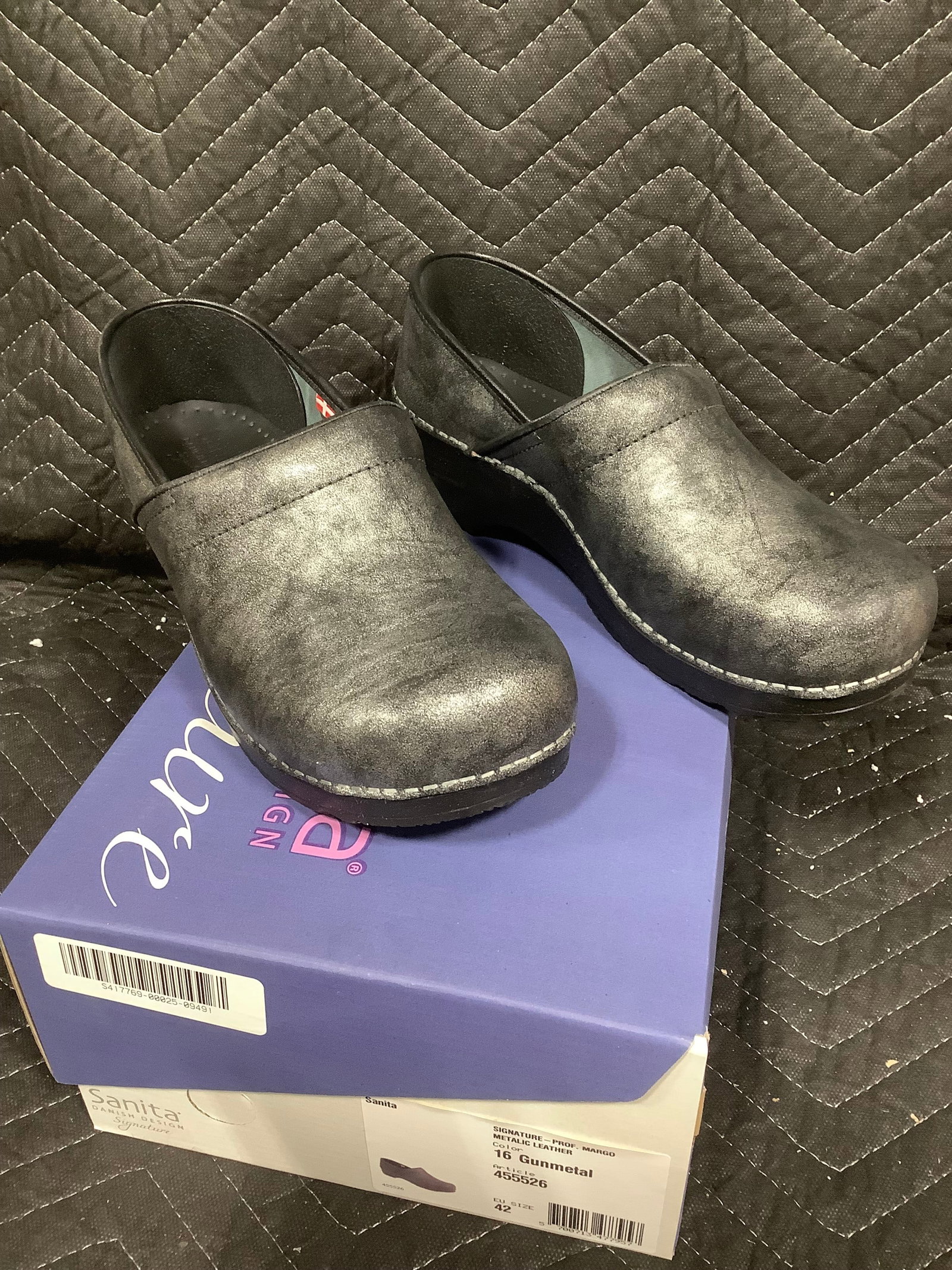 Sanita Margo keather closed back slip on clogs(US womens 10.5-11): Sanita Margo keather closed back slip on clogs(US womens 10.5-11)