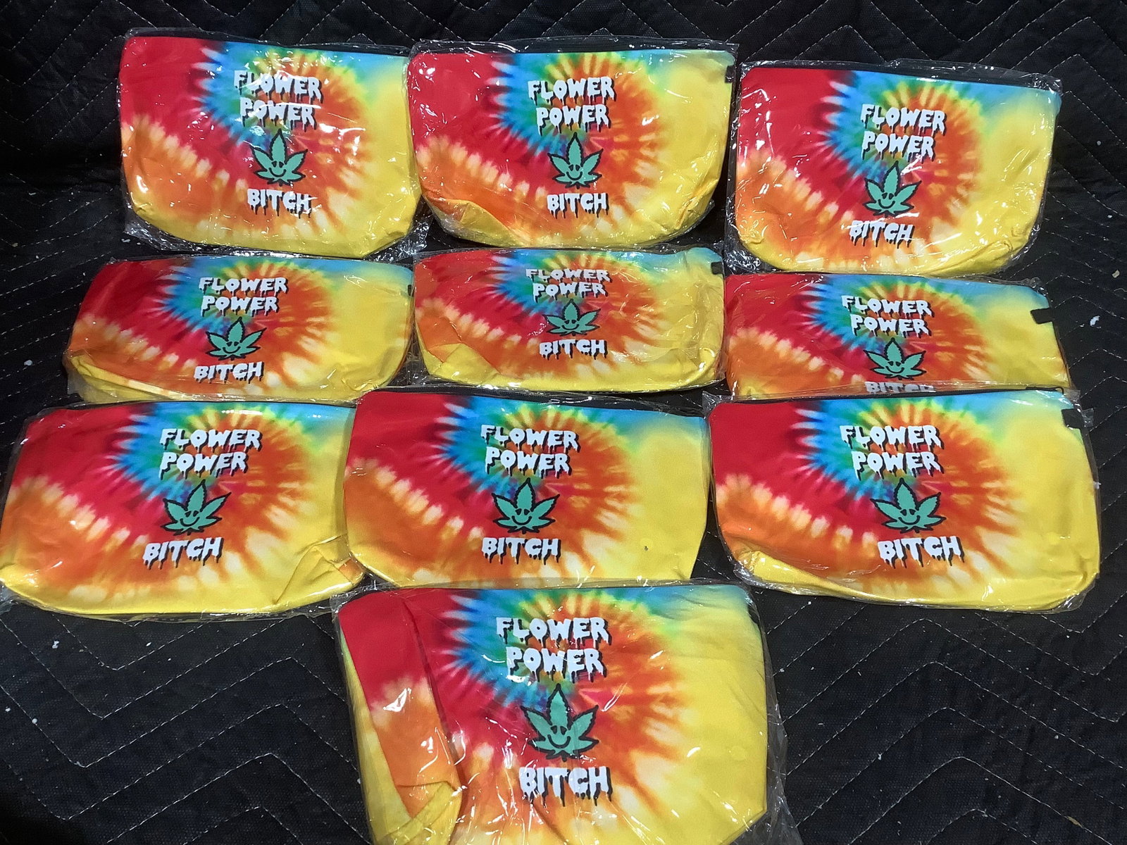 Flower power bitch bags*new in package* (1 of 1)