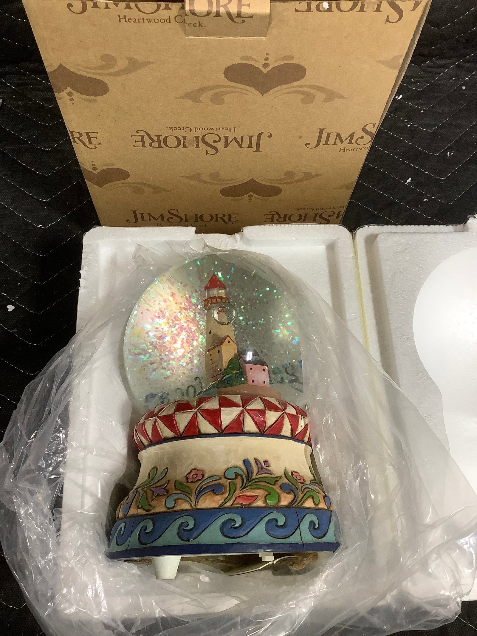 Jim Shore snowglobe*new in package* (1 of 1)