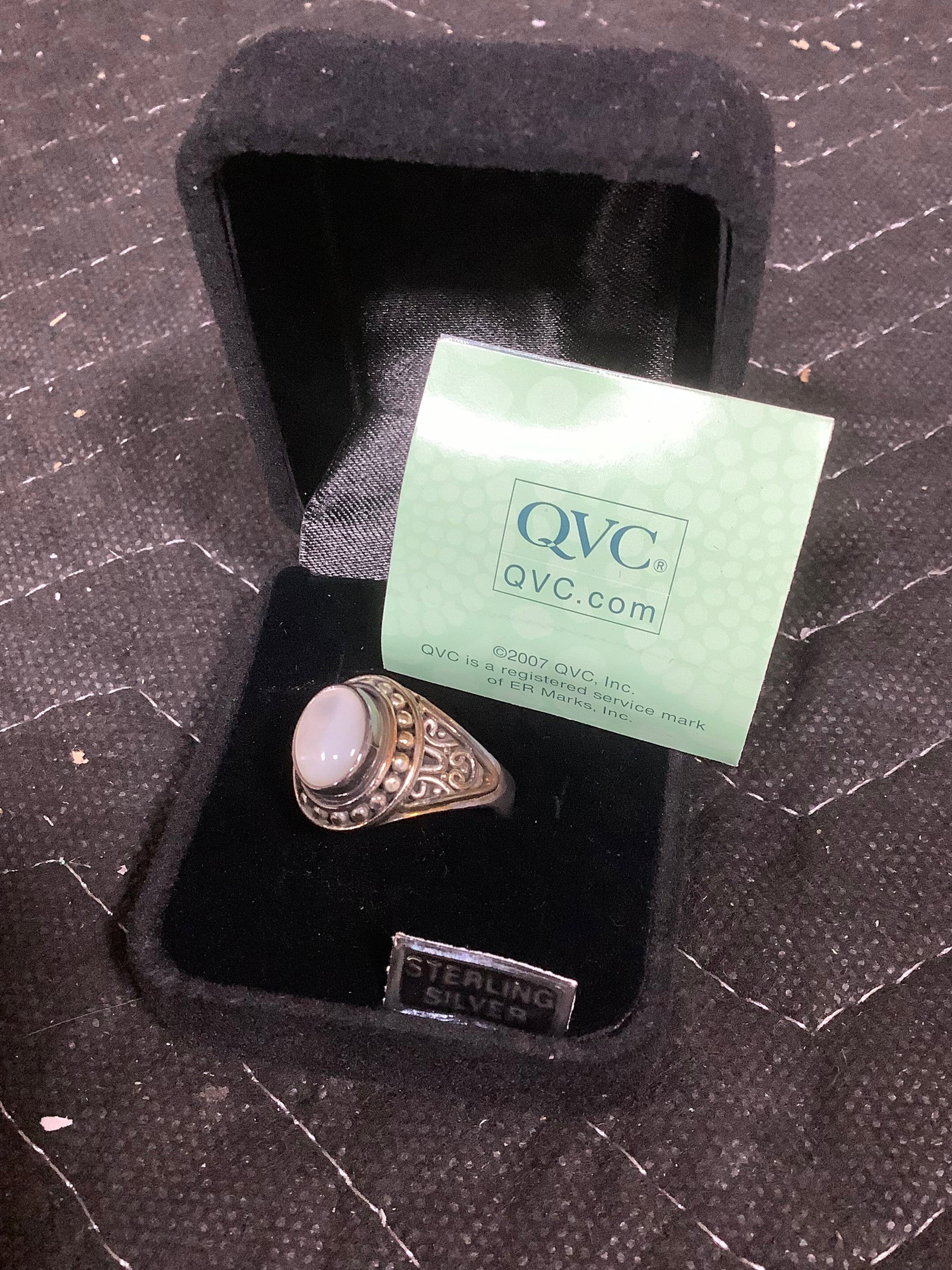 Artisan crafted sterling opaque gemstone ring(8): Artisan crafted sterling opaque gemstone ring(8)