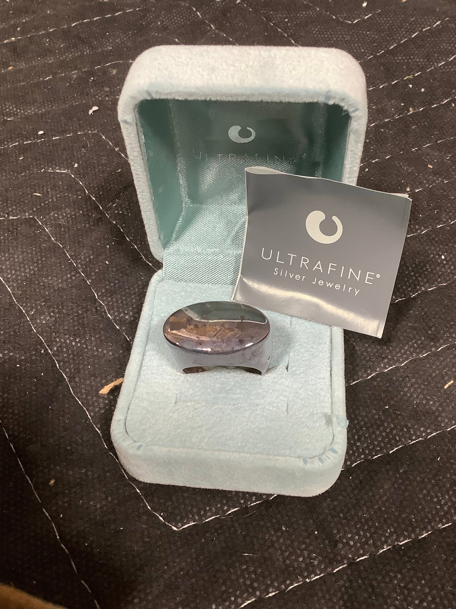 UltraFine silver east-west oval ring(8): UltraFine silver east-west oval ring(8)