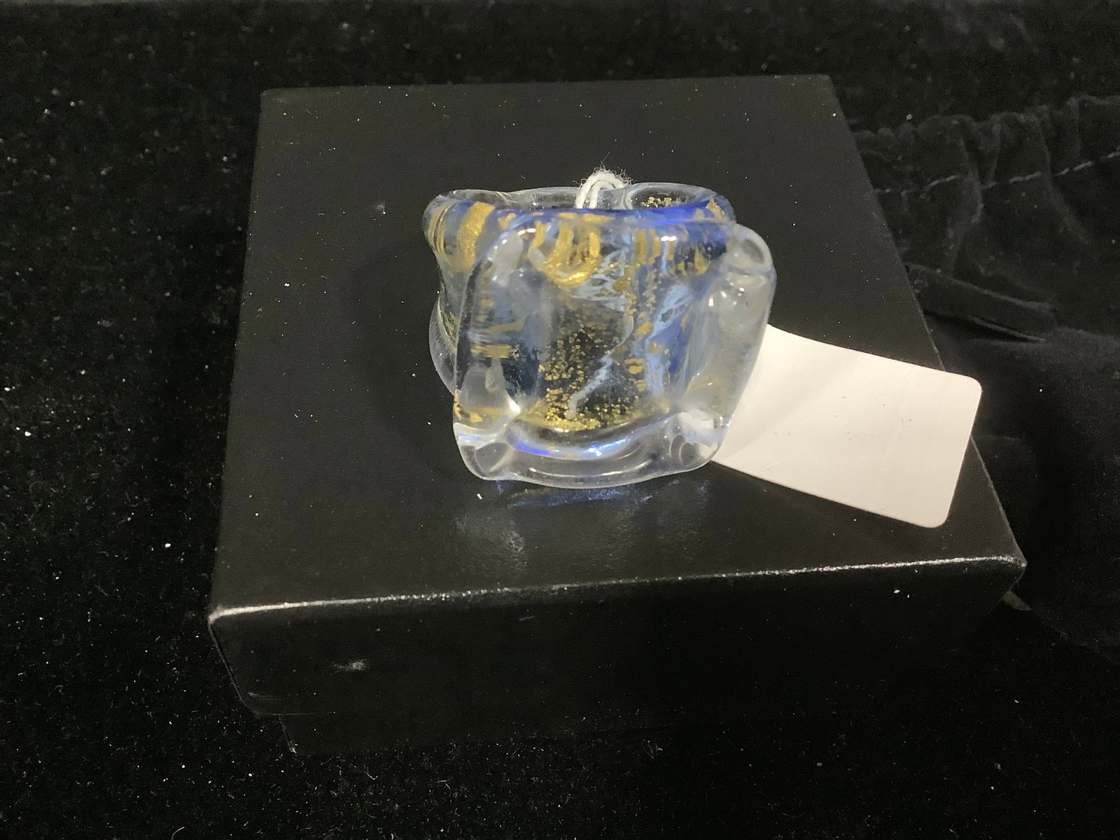 Murano Glass Ring (Size: 7) (1 of 1)