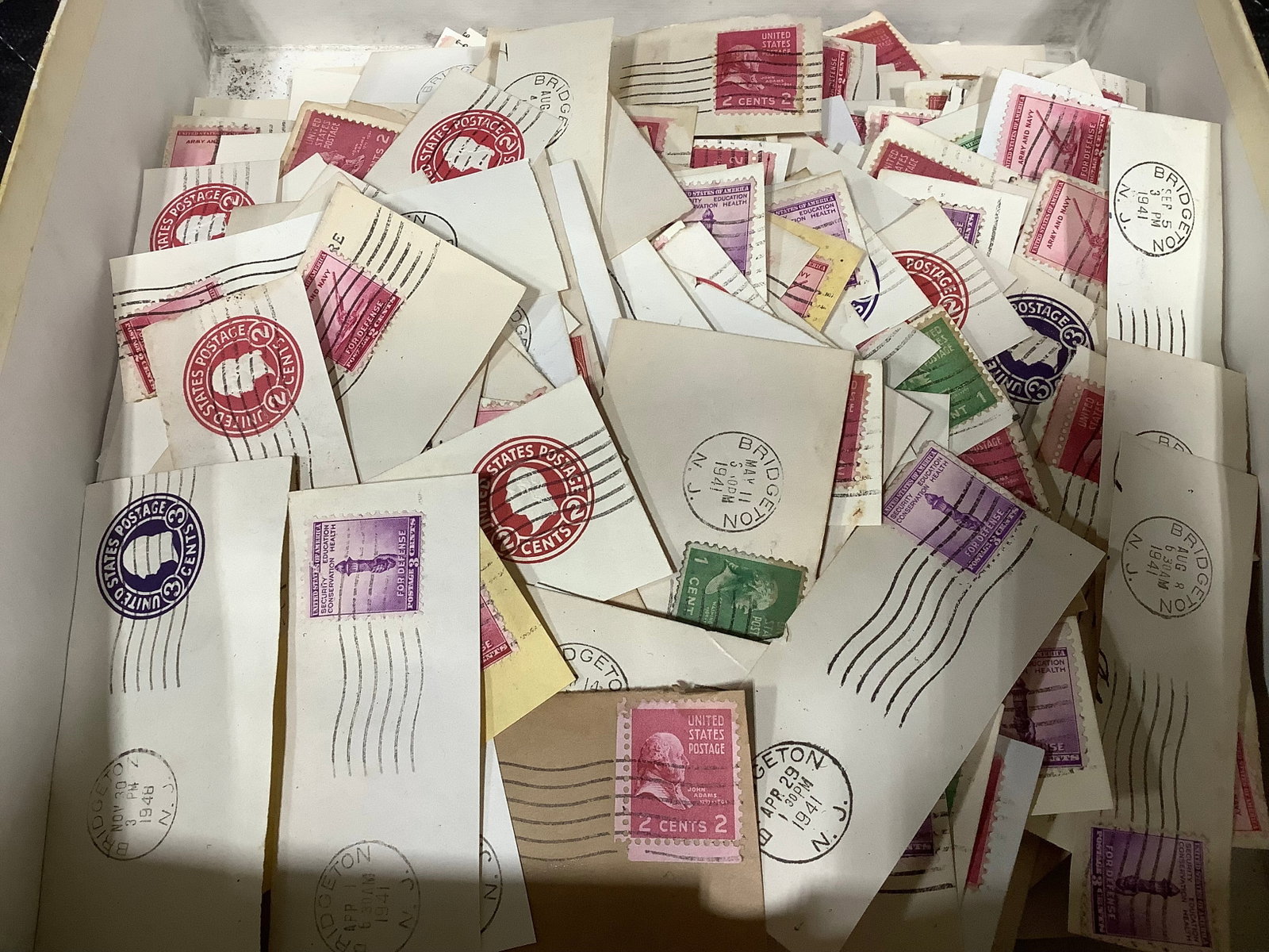 U.S. postal marks 1940-1941: U.S. postal marks 1940-1941