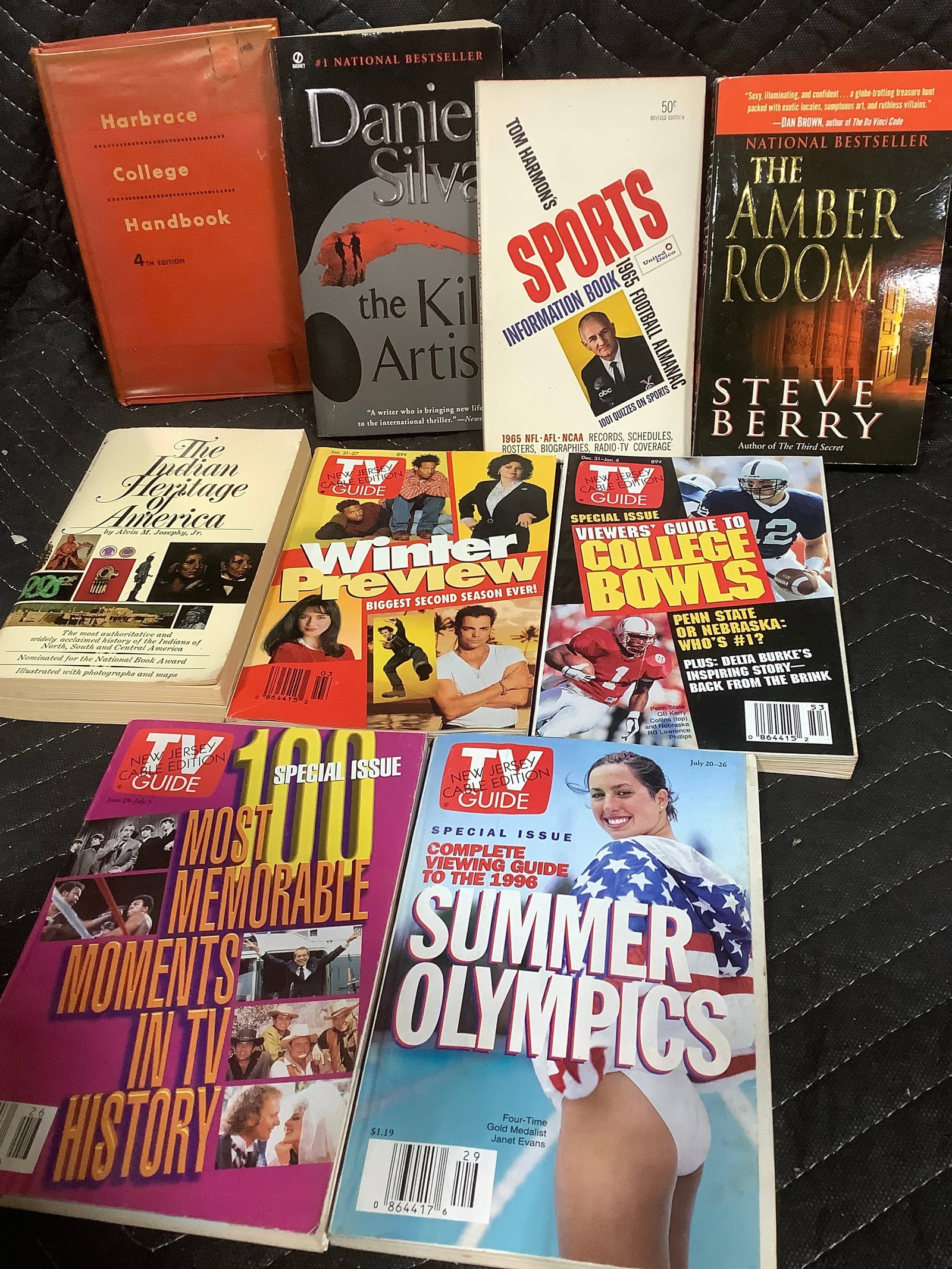 Vintage books and TV guides (1 of 1)