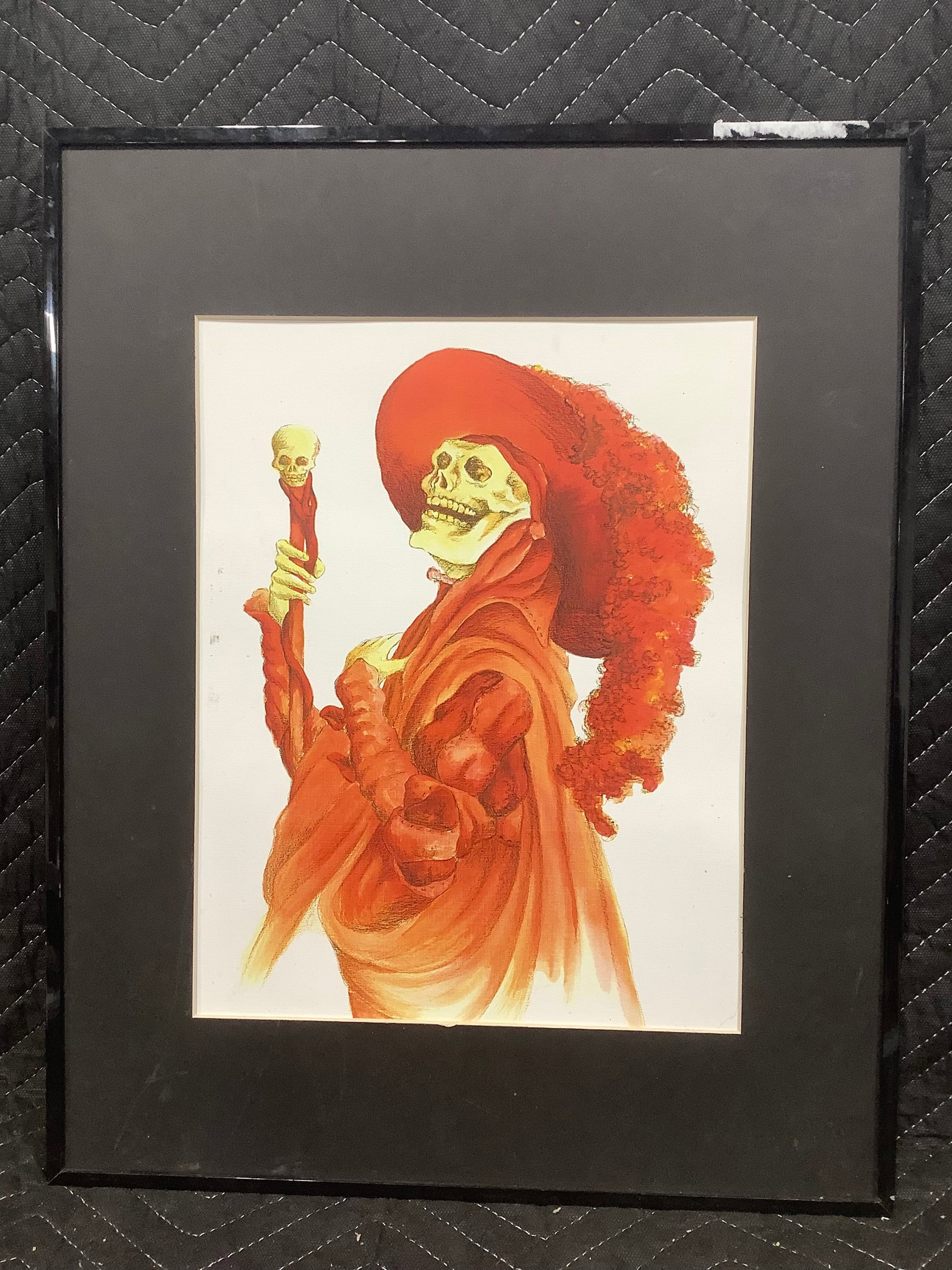 Red Death Phantom of the Opera print(16.5inx20.5in): Red Death Phantom of the Opera print(16.5inx20.5in)