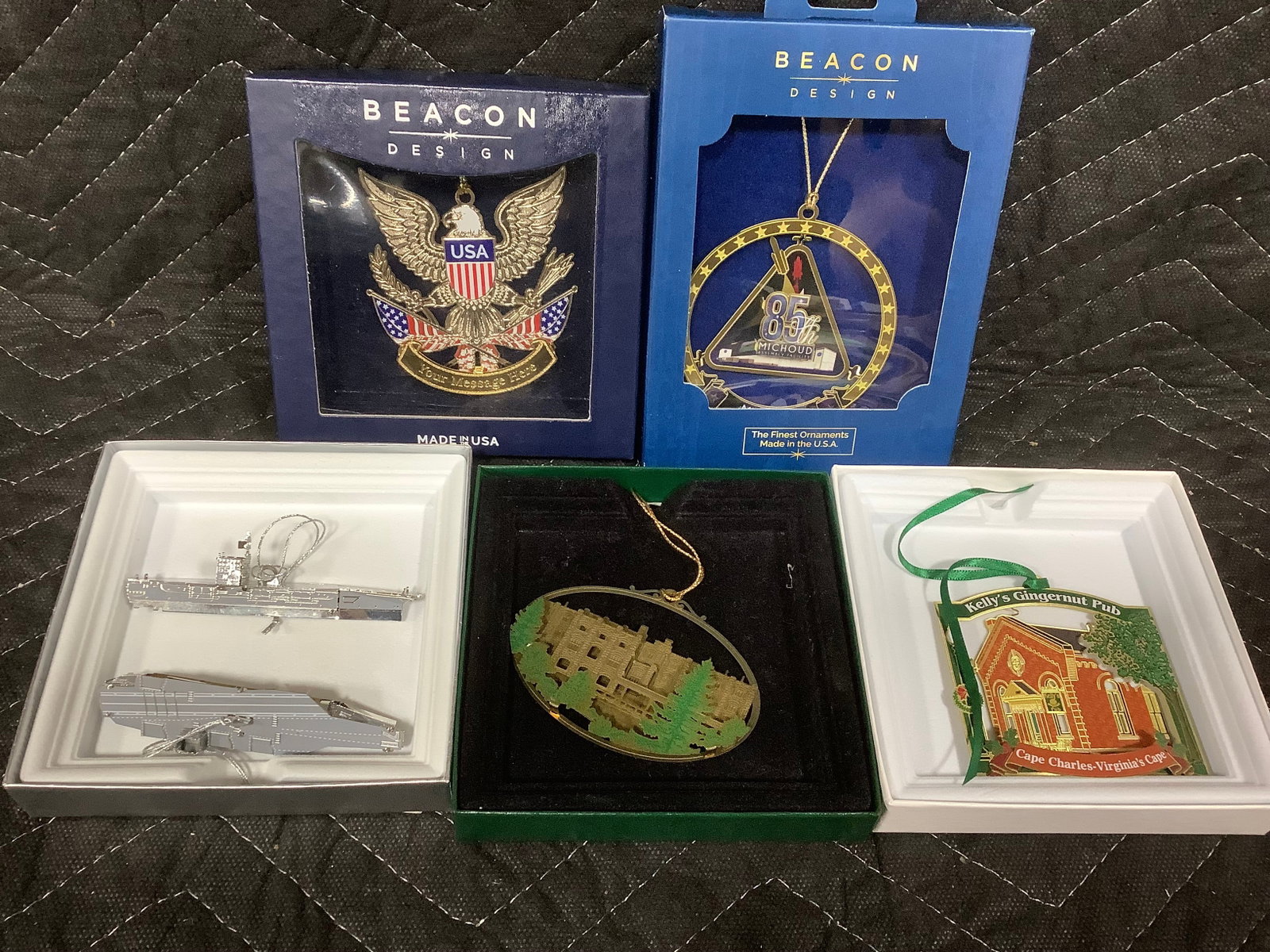 Military ornaments*new in boxes* (1 of 1)