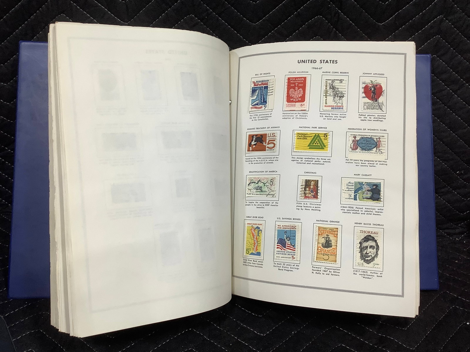 United States stamp album(some stamps inside): United States stamp album(some stamps inside)