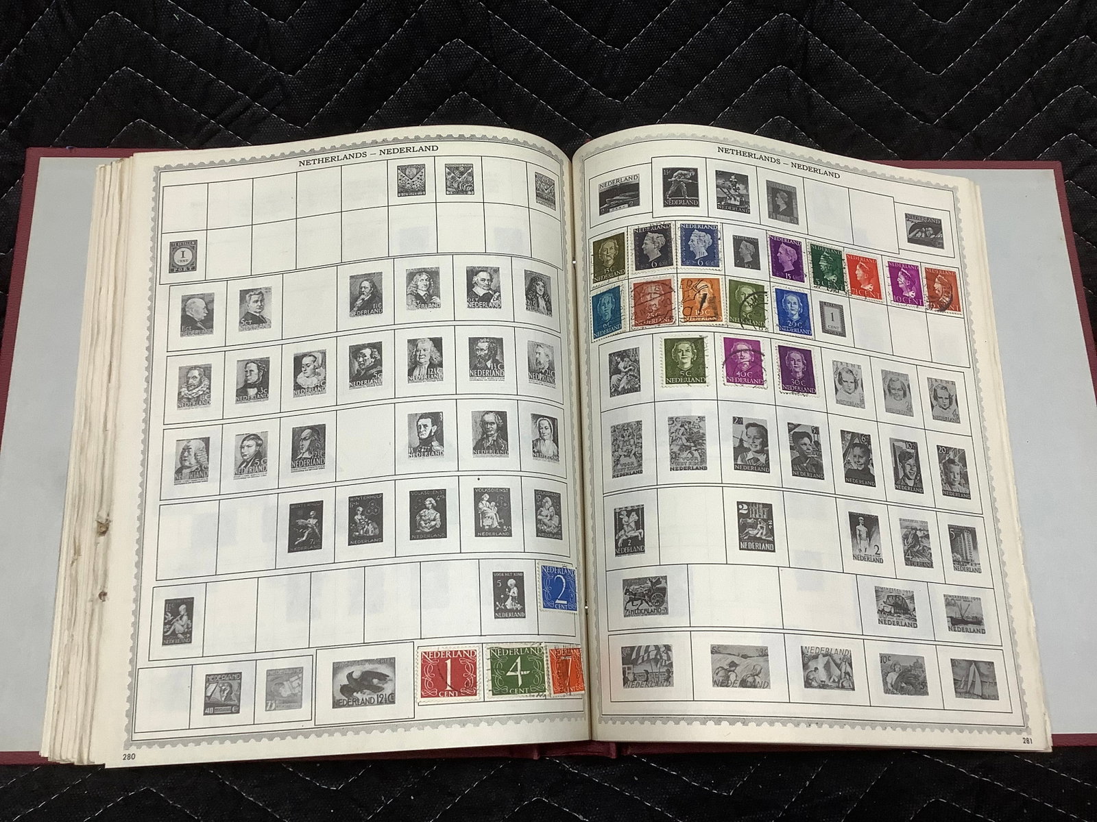 The New World Wide postage stano album(some stamps inside) (1 of 1)