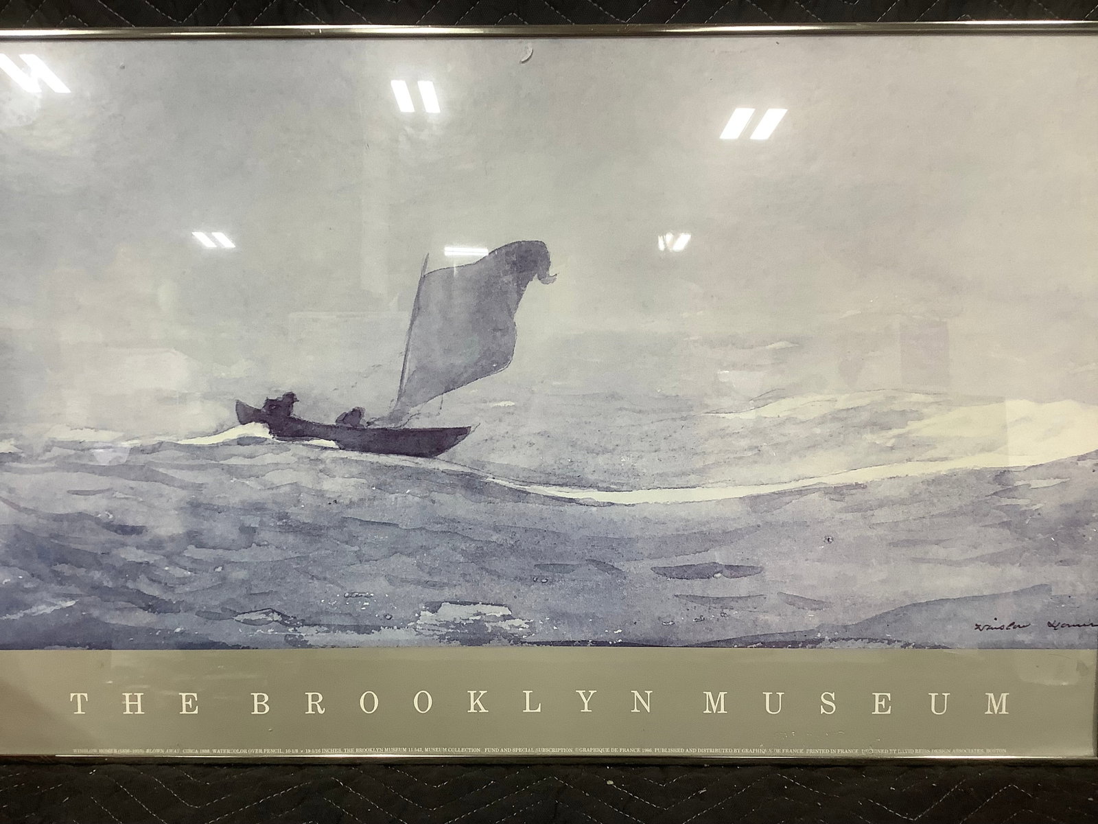 The Brooklyn Museum framed and signed art print(21.5inx33.5in) (1 of 1)