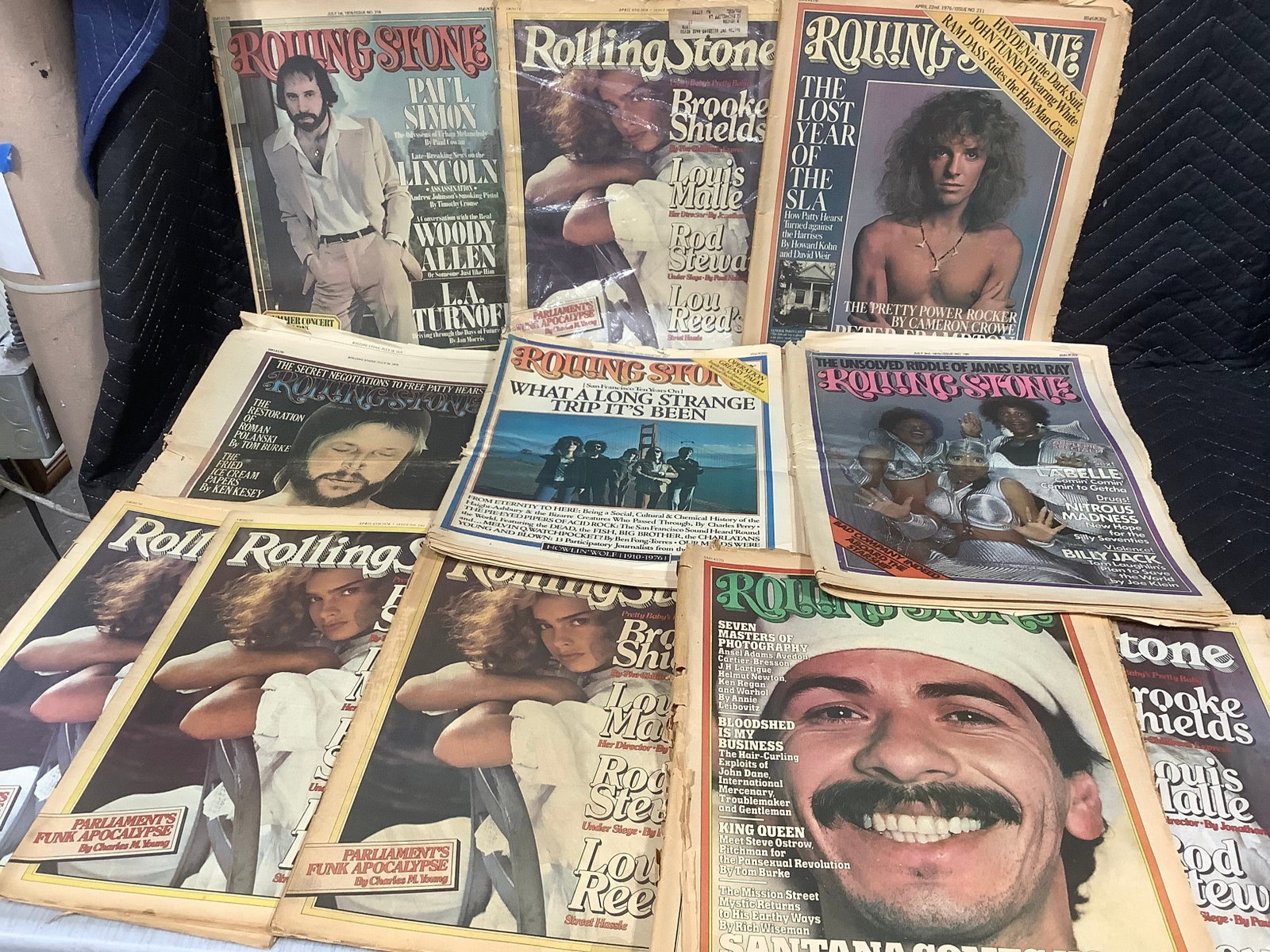 1970s Rolling Stones Newspapers (1 of 1)