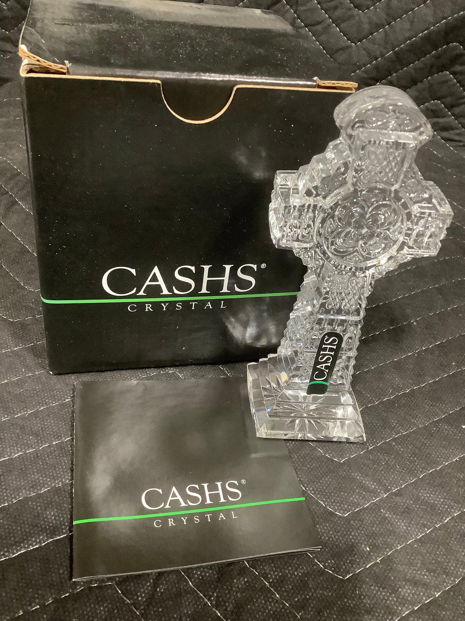 Cashs Crystal Cross Statue (6in Tall) (1 of 1)