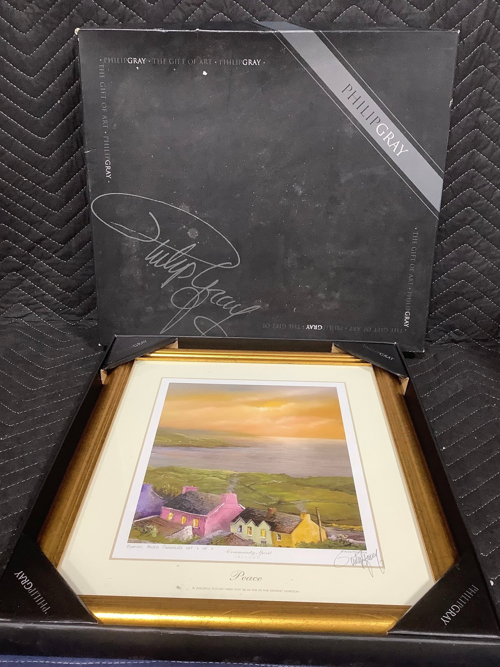 Philip Gray Framed and Signed Artwork (15inx17in) (1 of 1)