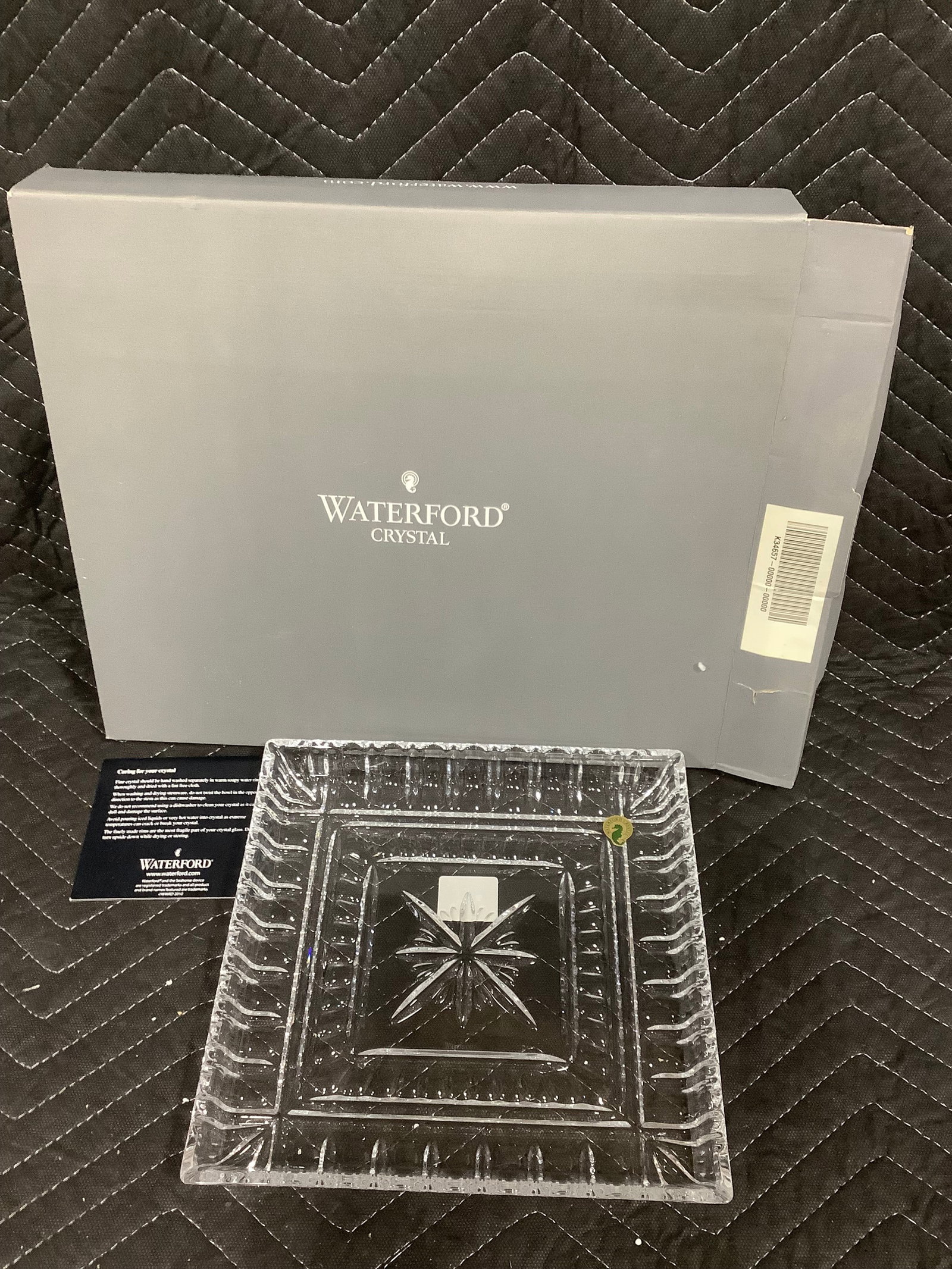 Waterford Crystal O' Connell Tray(10inx10in) (1 of 1)
