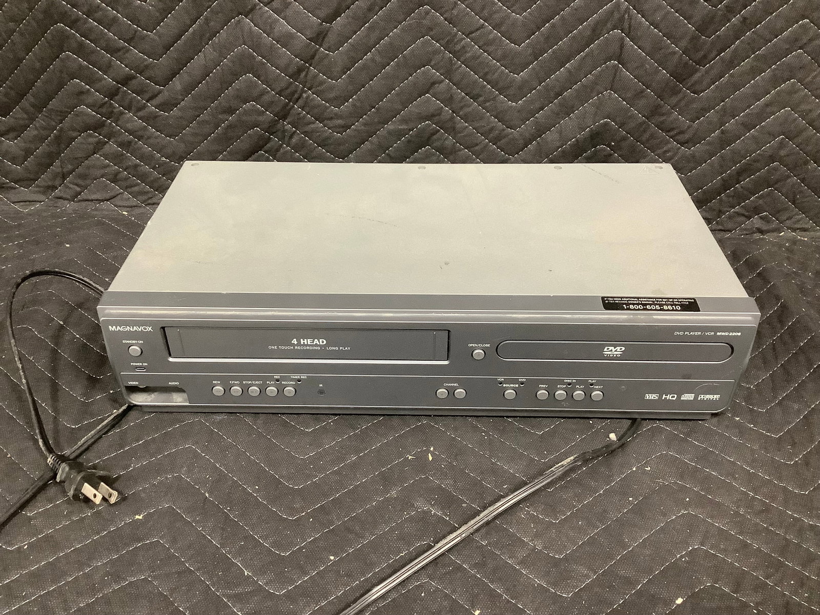 Magnavox 4 Head VHS/DVD Player: Magnavox 4 Head VHS/DVD Player