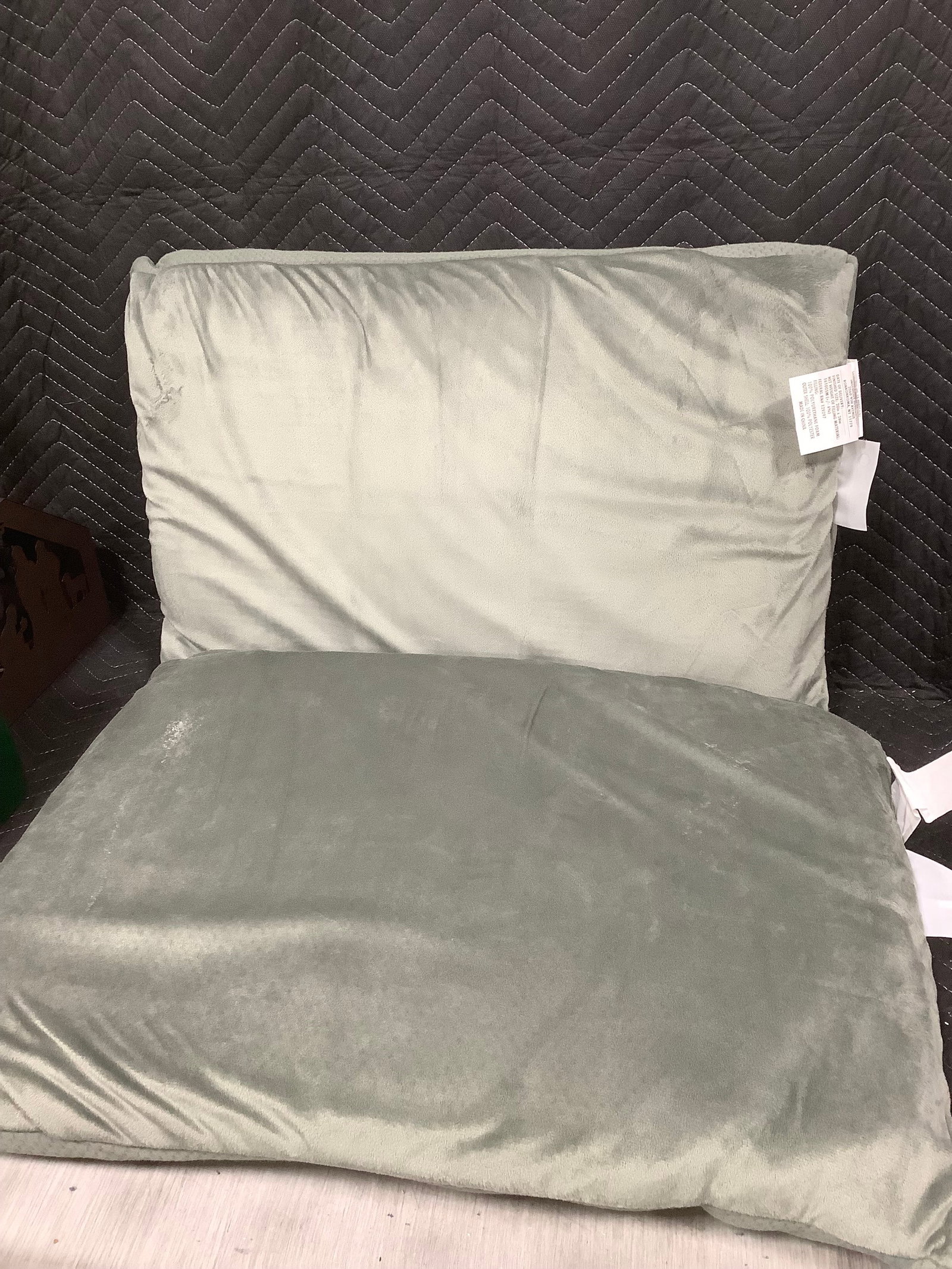 Grey memory foam pillows*new in package* (1 of 1)