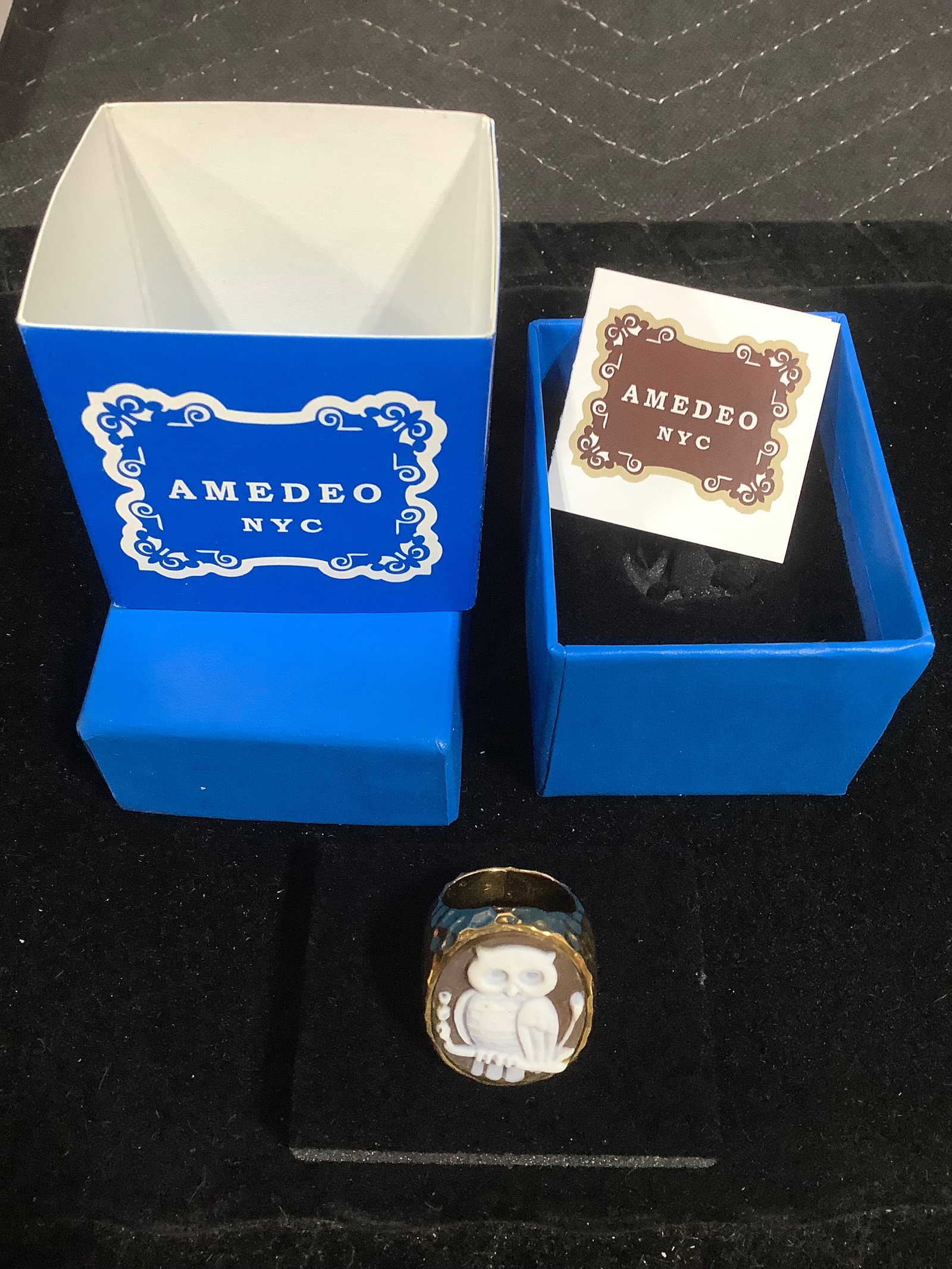 Amedeo NYC Owl Ring (Size: 7) (1 of 1)