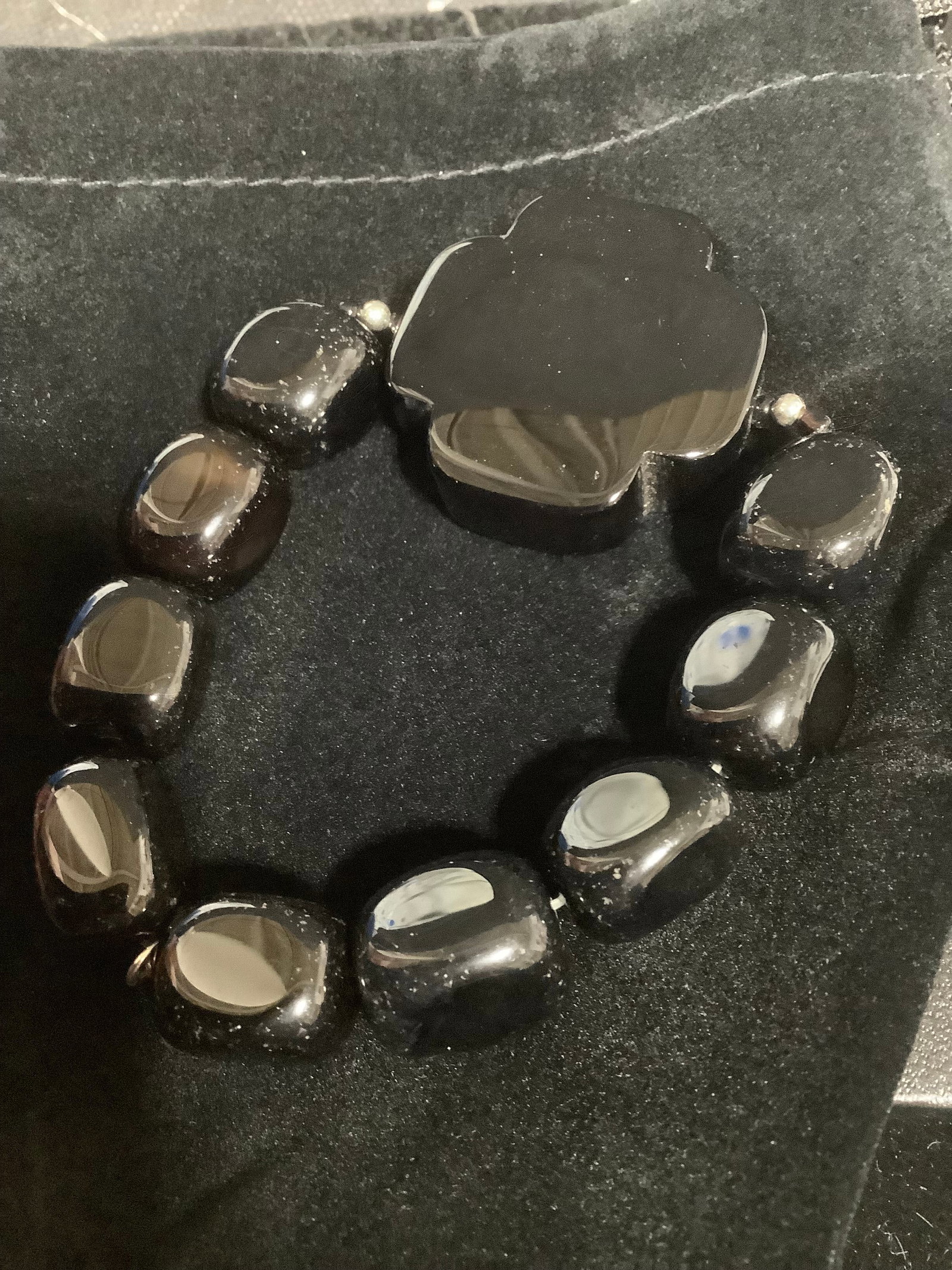 Sally Treasures Black Bracelet (1 of 1)