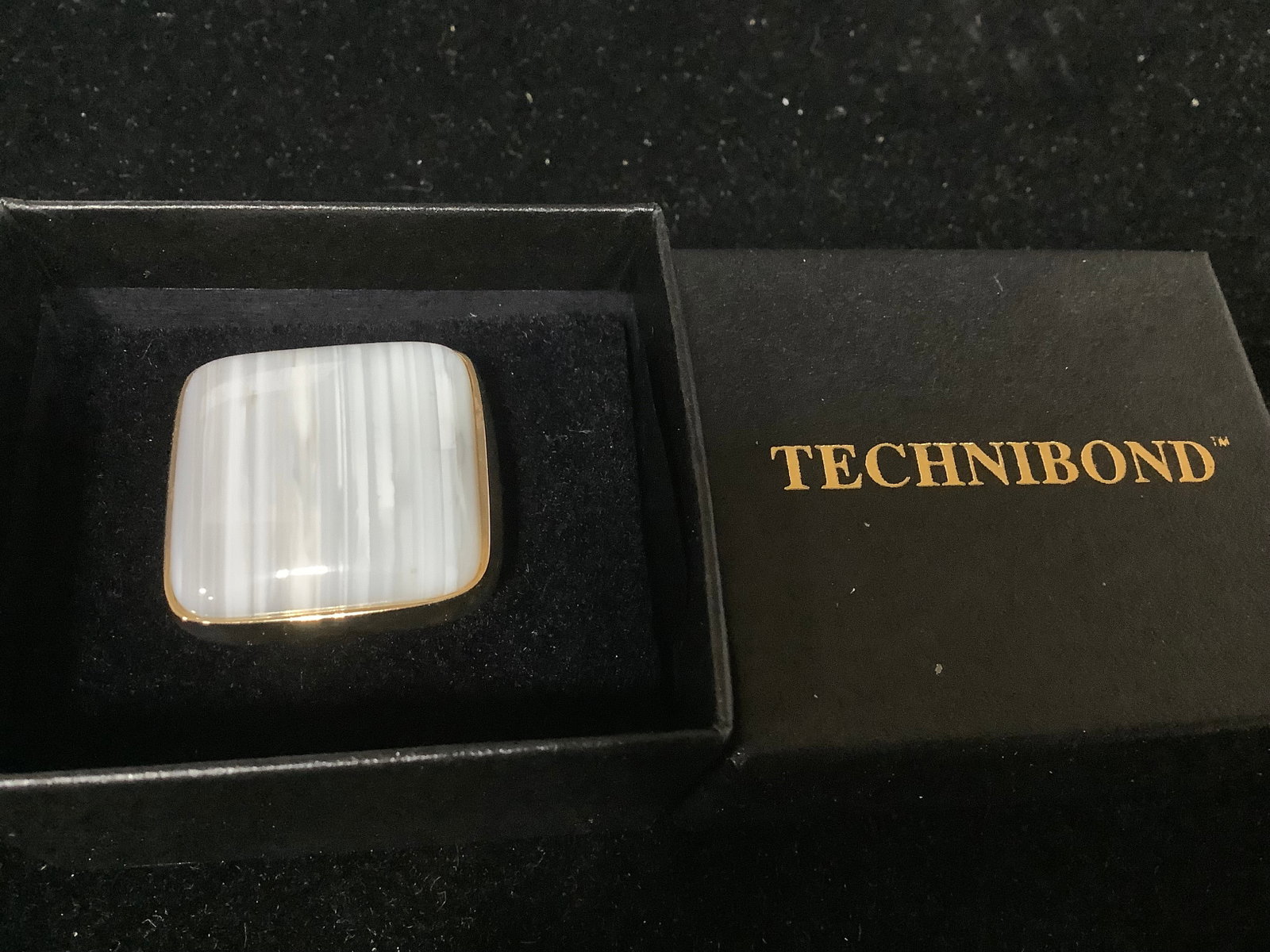 Tech Botswana Agate Ring (Size: 8) (1 of 1)