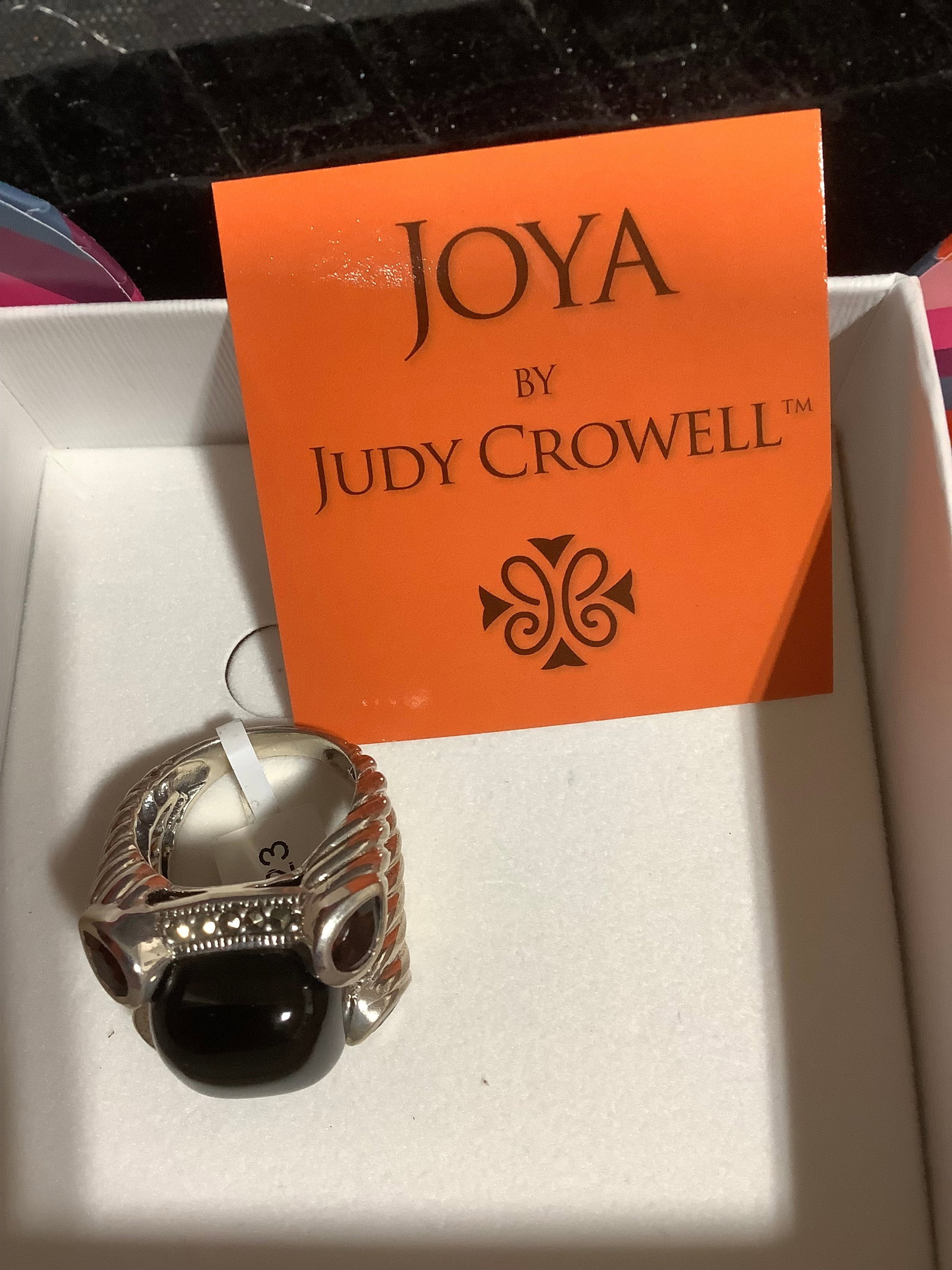 Joya by Judy Crowell onyx ring(8) (1 of 1)