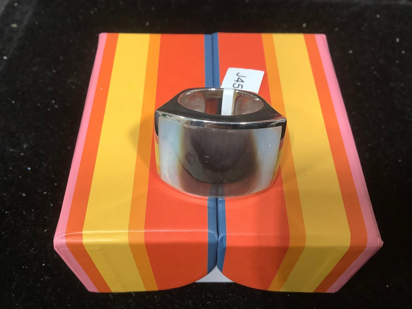 Stainless Steel Ring(Size: 7 ): Stainless Steel Ring(Size: 7 )