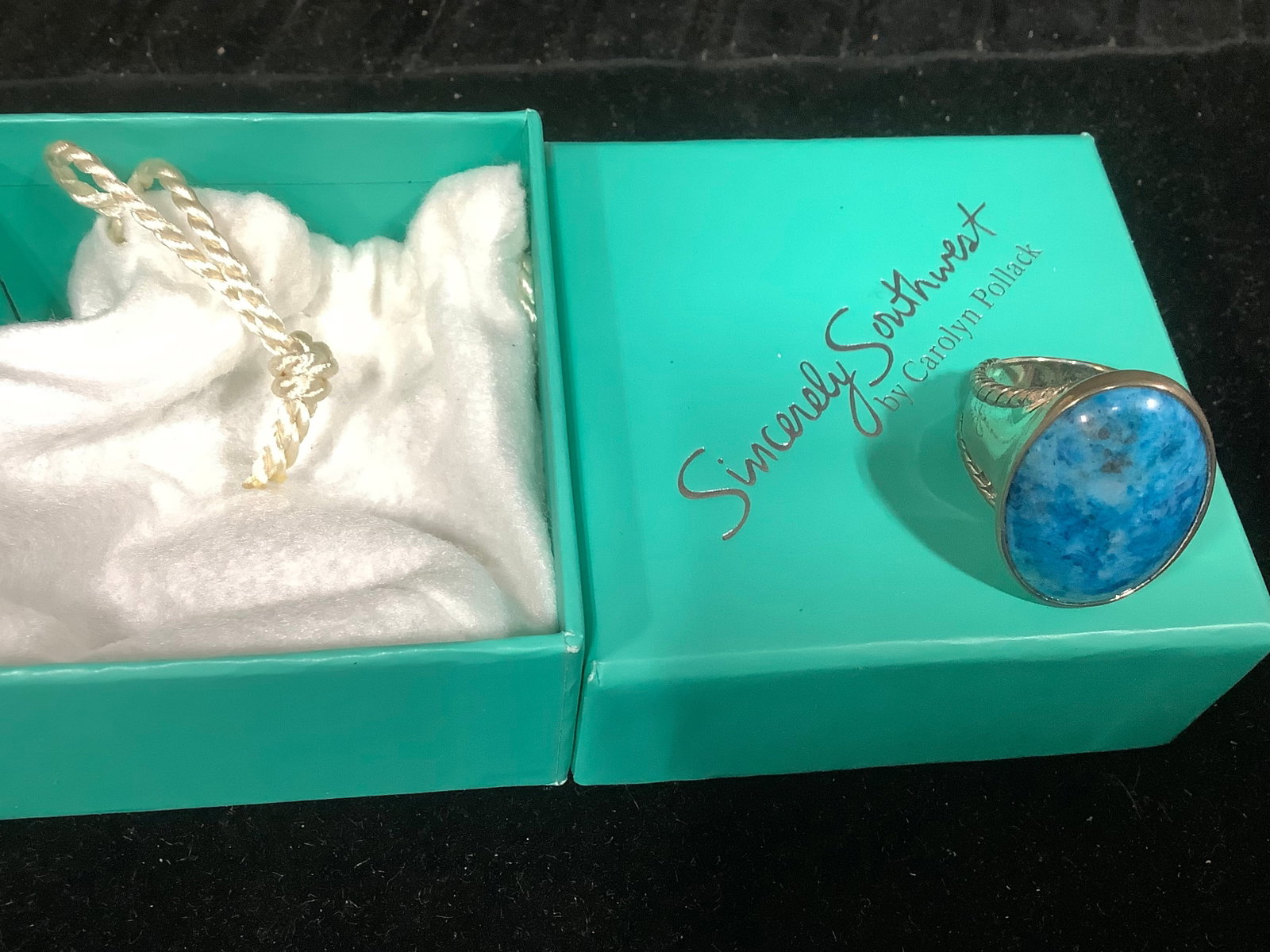 Carolyn Pollack Sterling Haute Color Bold Oval Ring (Size: 9) (1 of 1)