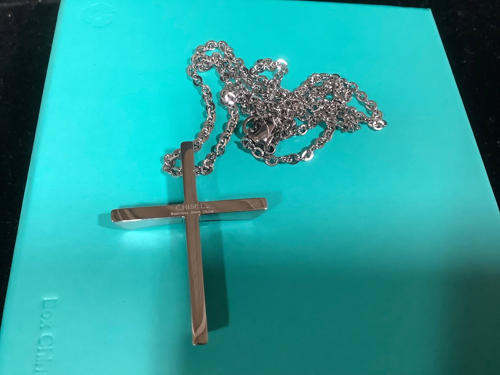 Steel by Design Stainless Steel Cross Pendant: Steel by Design Stainless Steel Cross Pendant