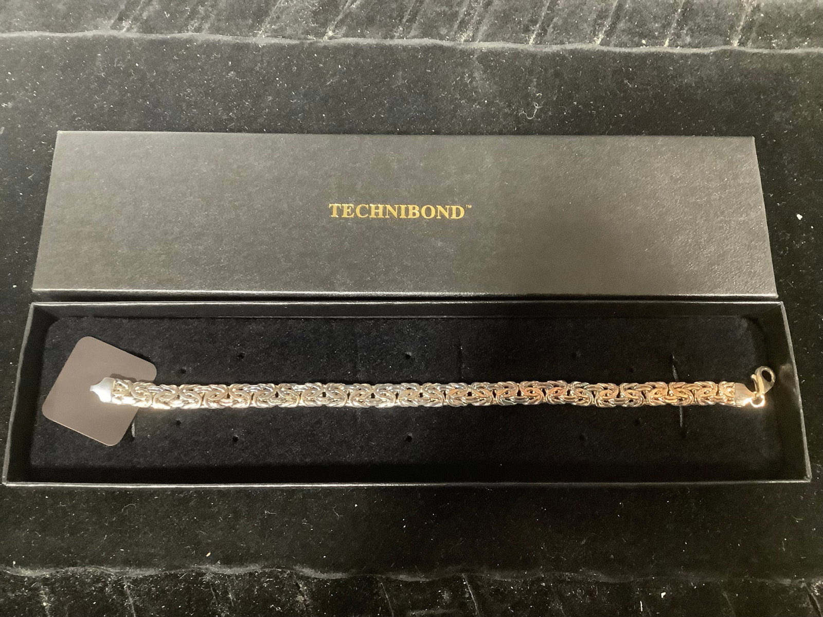 Technibond classic byzantine bracelet (1 of 1)