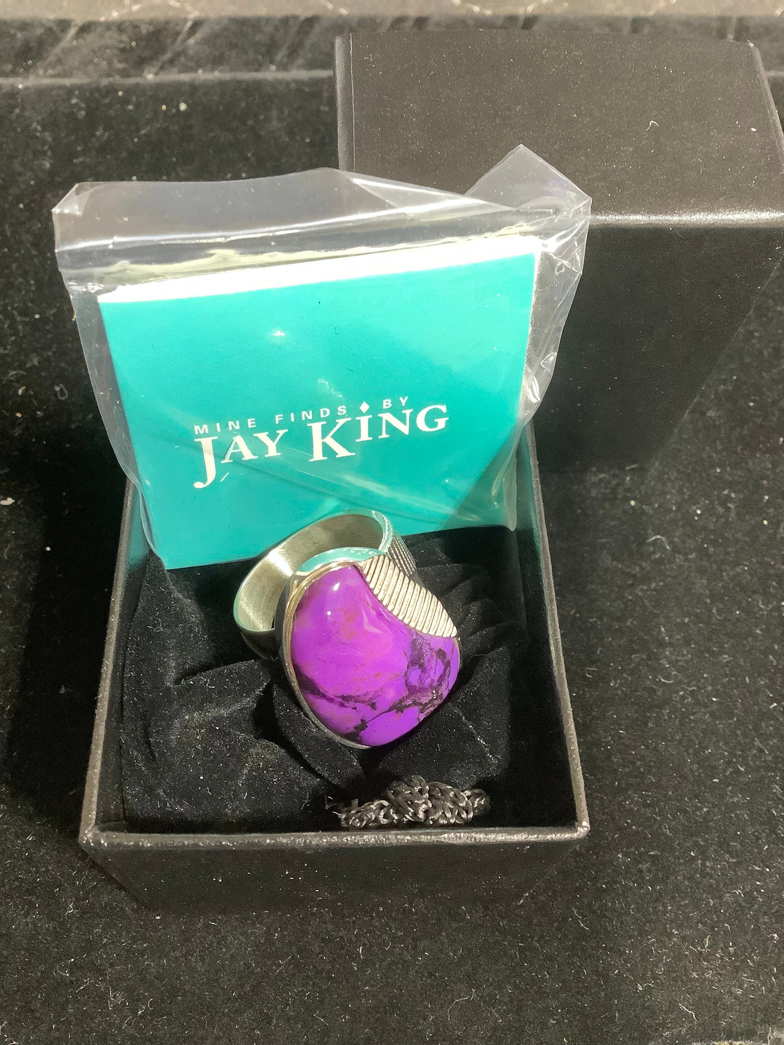 Jay King purple sterling ring(9): Jay King purple sterling ring(9)