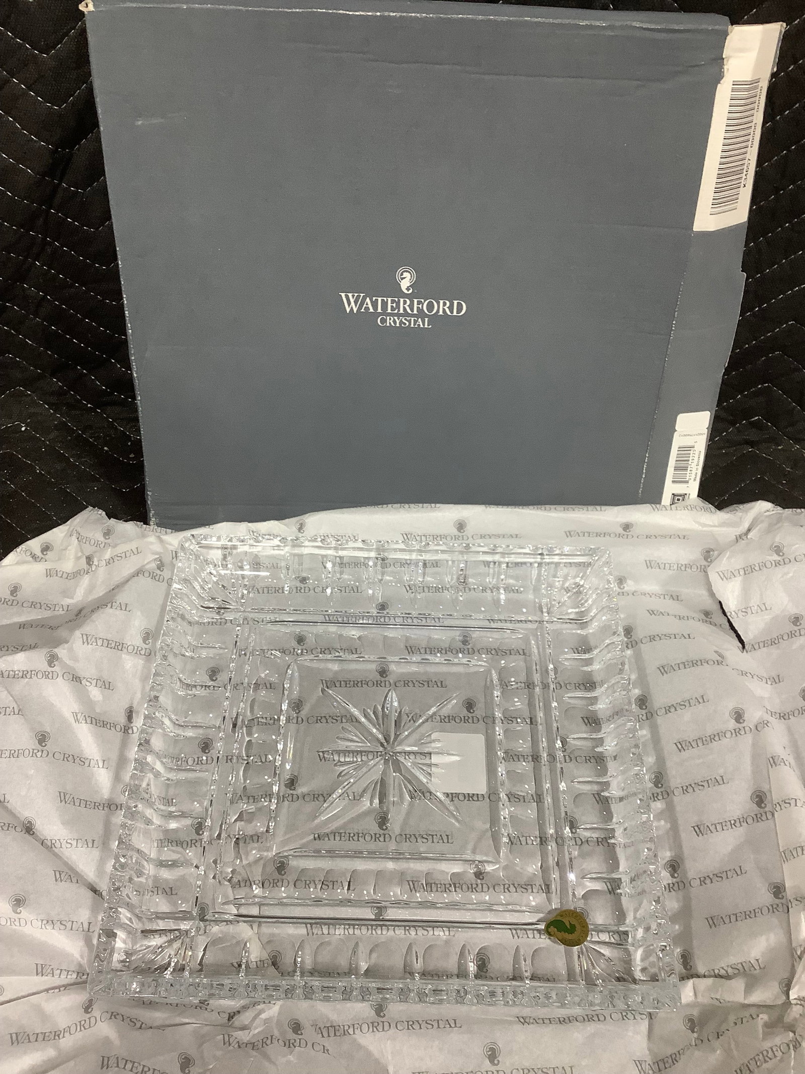 Waterford crystal O' Conell tray(10inx10in) (1 of 1)