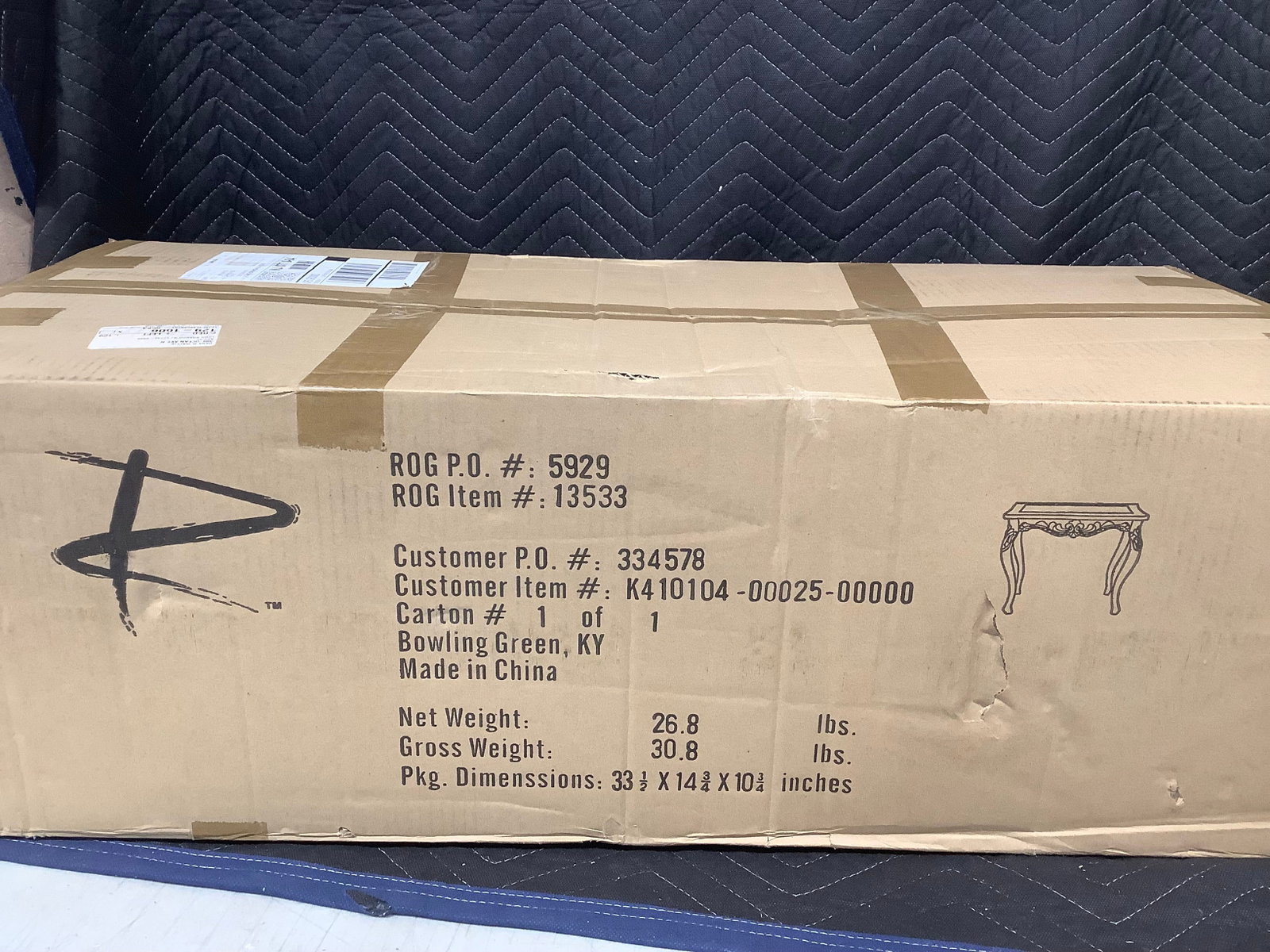 Table*new in package* (1 of 1)