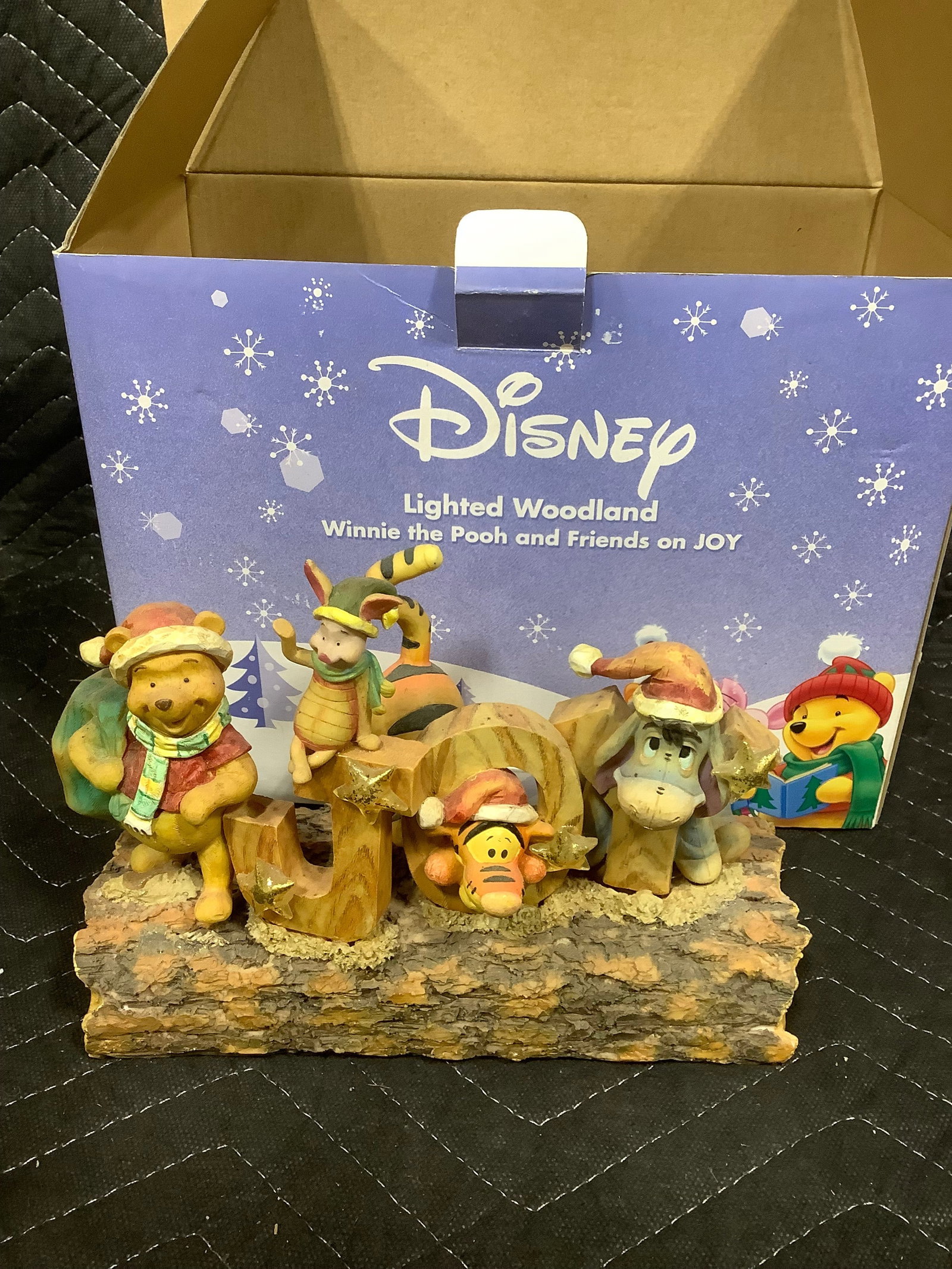 Disney lighted woodland Winnie the Pooh and Friends collectible(5.5in tall)*new in package*: Disney lighted woodland Winnie the Pooh and Friends collectible(5.5in tall)*new in package*
