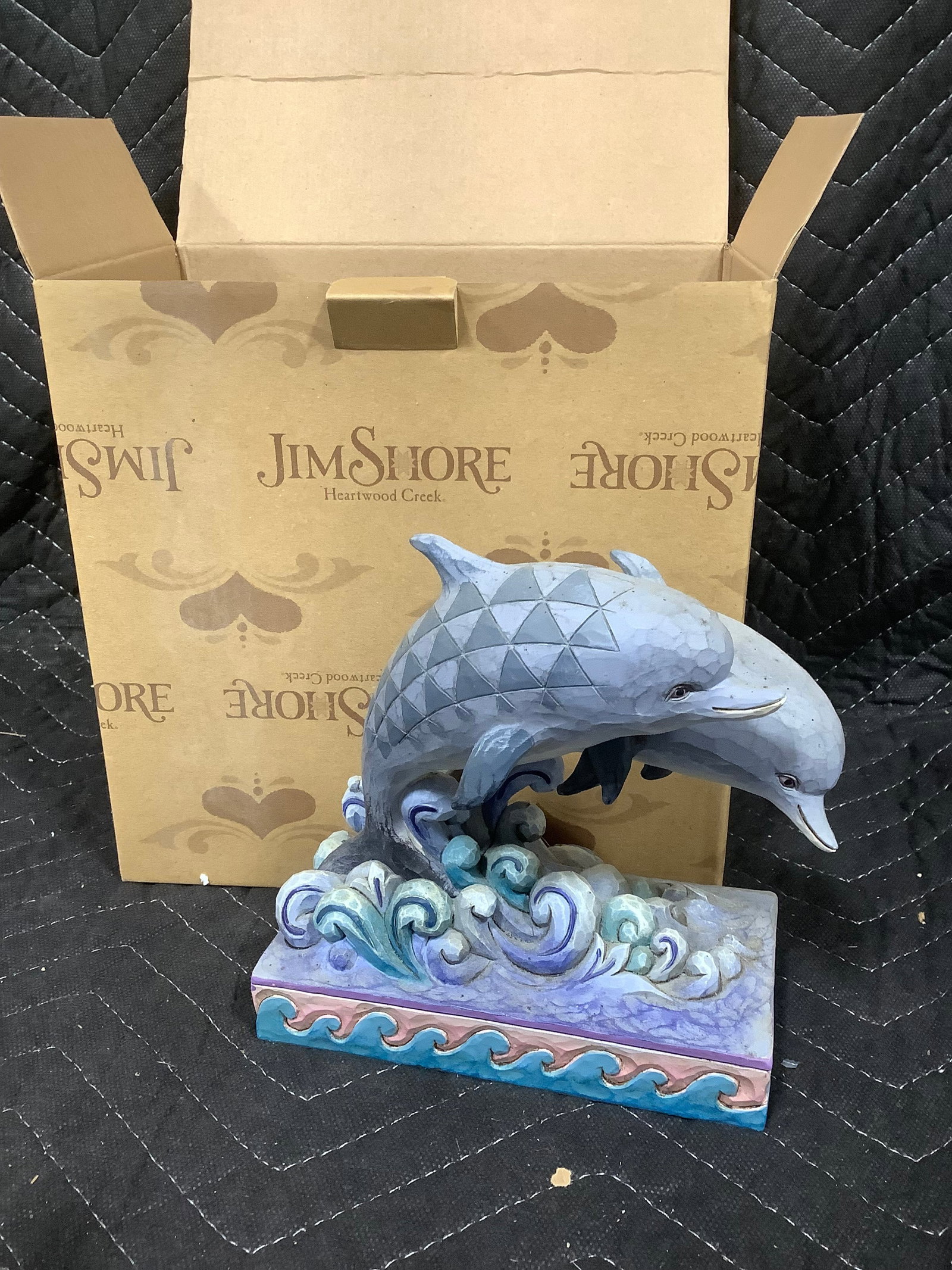 Jim shore heartwood creek Frolic in the Deep collectible(6.5in tall)*new in package*: Jim shore heartwood creek Frolic in the Deep collectible(6.5in tall)*new in package*
