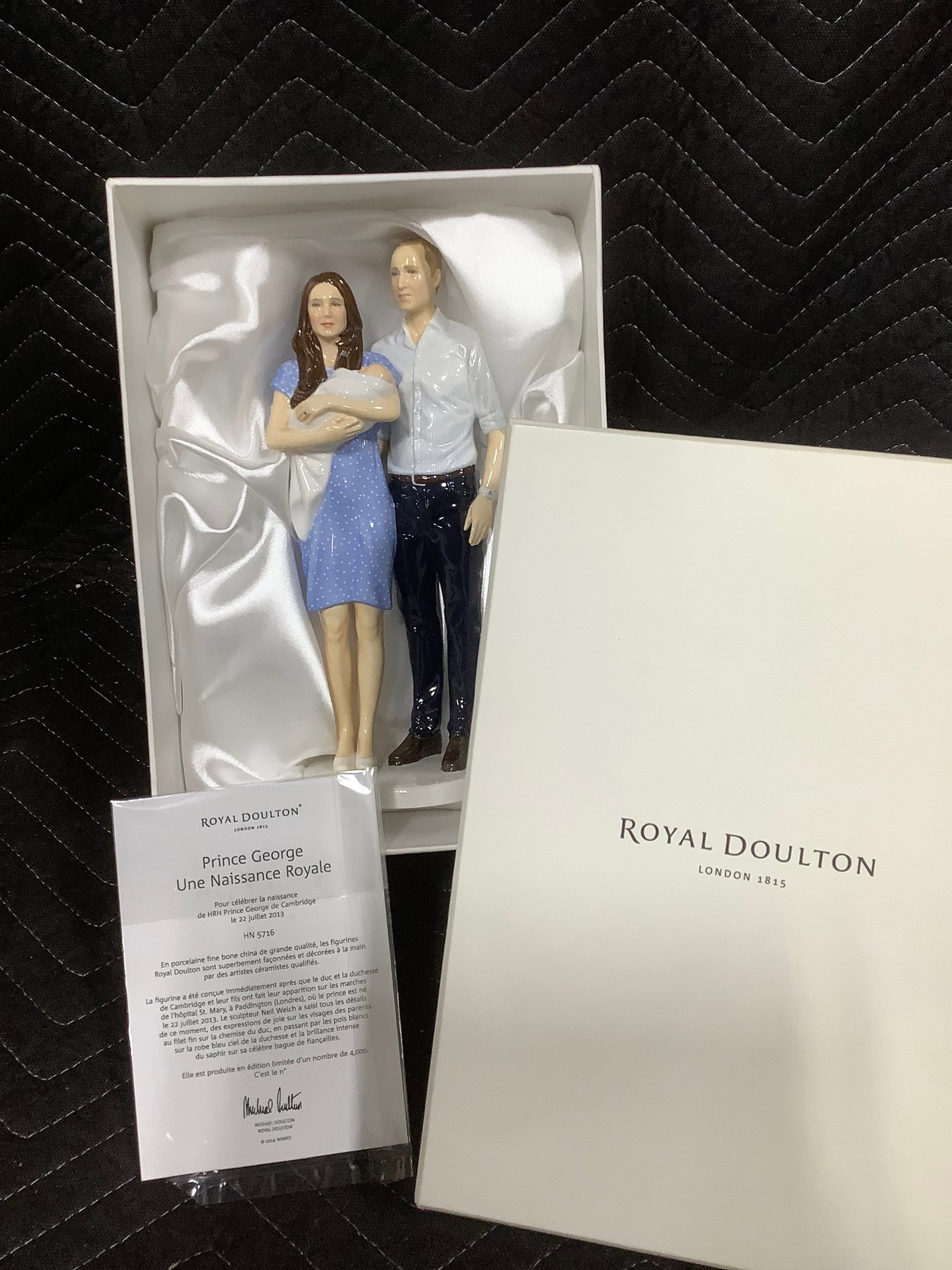 Royal Doulton Prince George collectible(10in tall)*new in box*: Royal Doulton Prince George collectible(10in tall)*new in box*