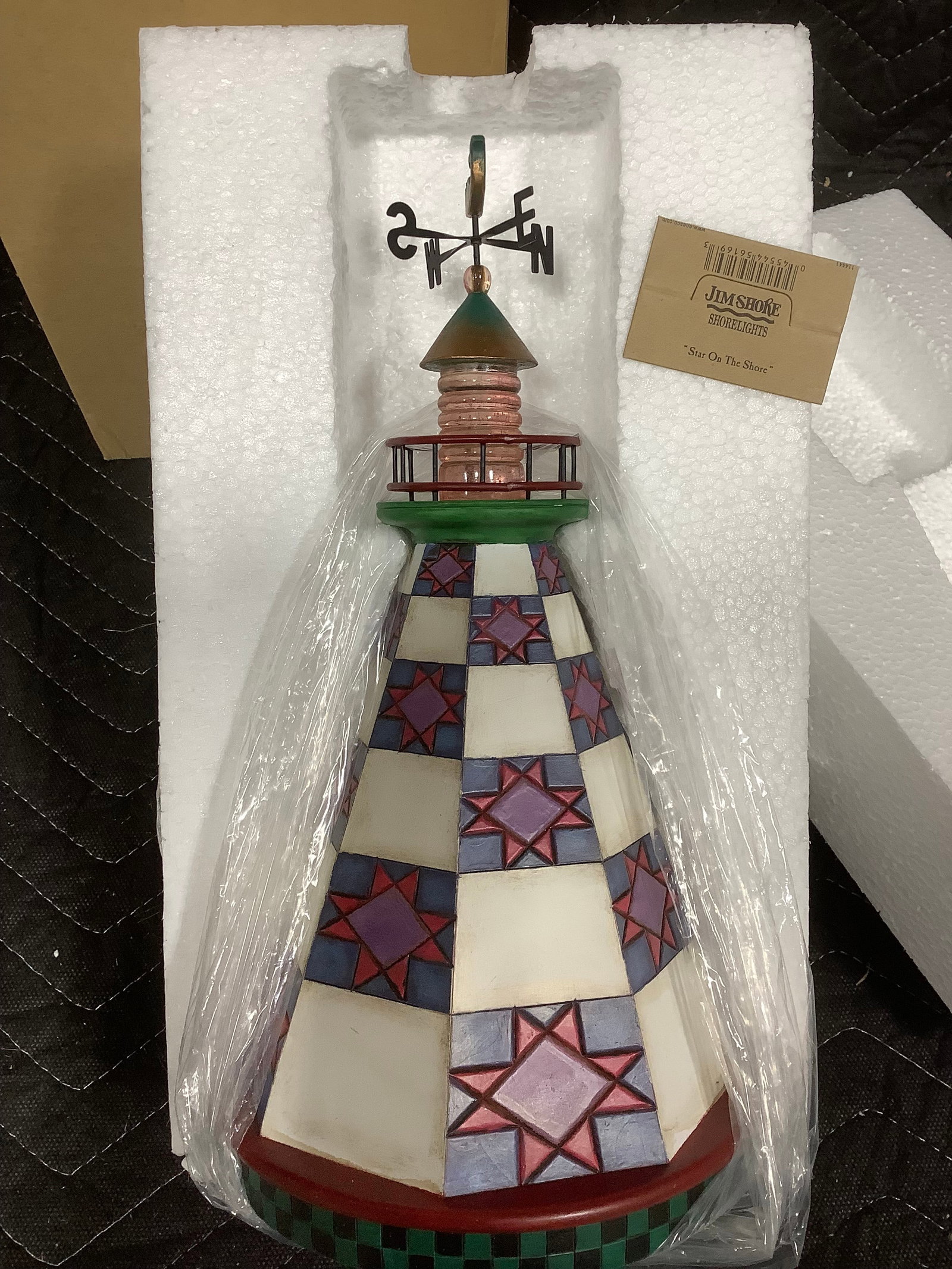 Jim Shore lighthouse collectible(10in tall)*new in package* (1 of 1)