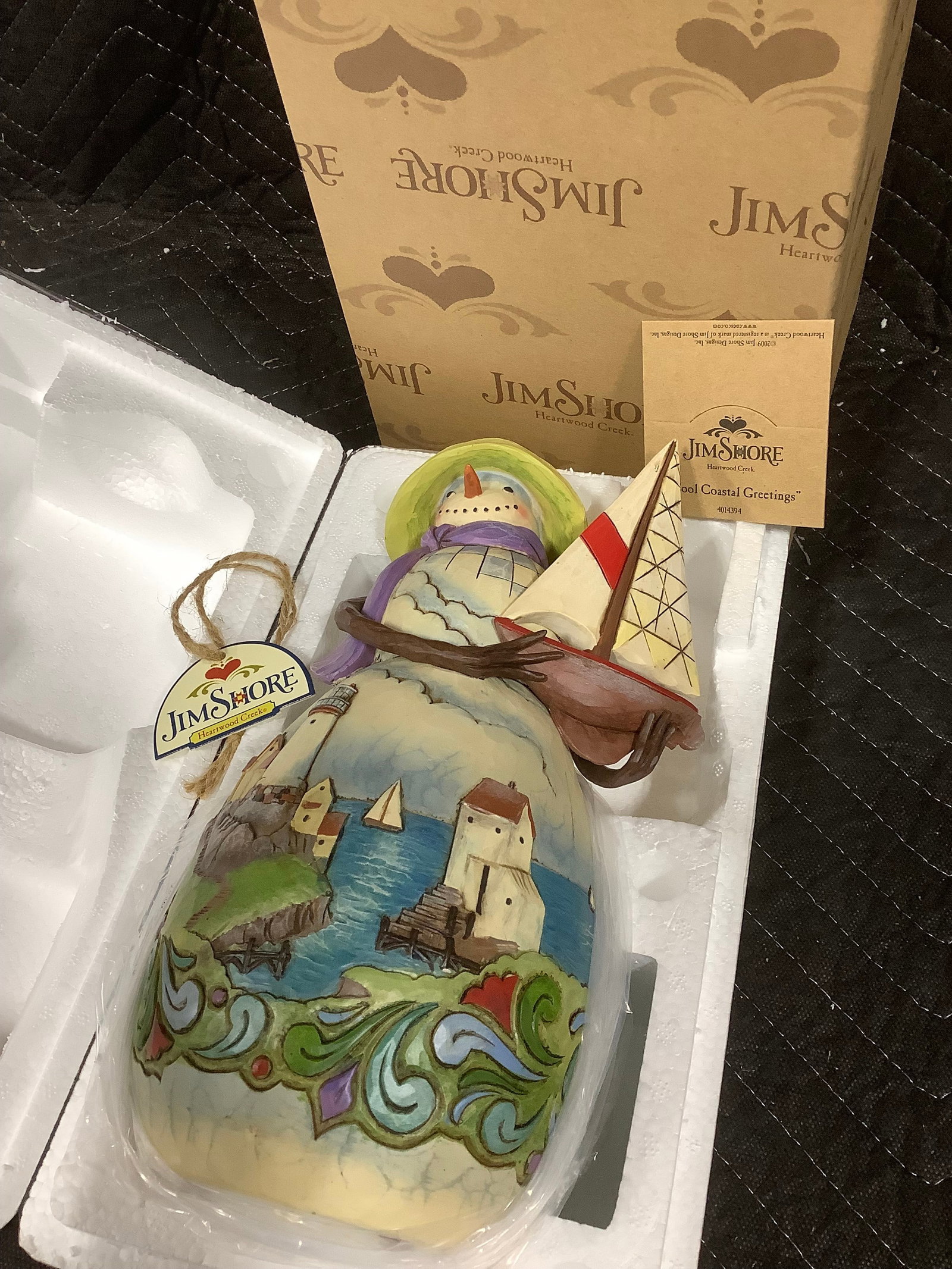 Jim Shore Cool Coastal Greetings collectible*new in package*: Jim Shore Cool Coastal Greetings collectible*new in package*