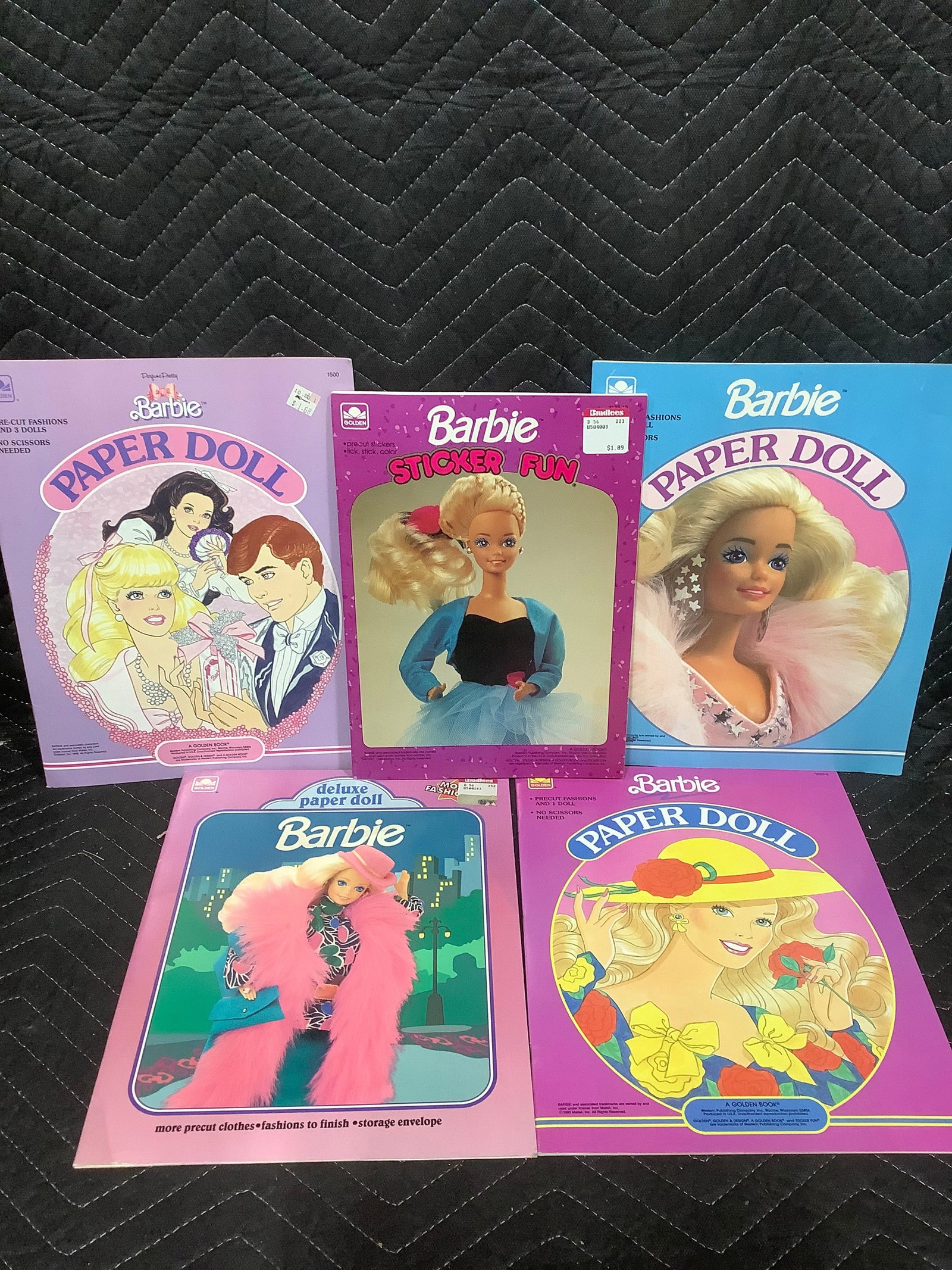 Barbie Paper Doll Books, and more (1 of 1)