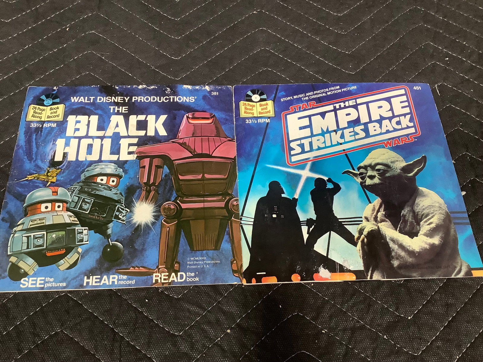 Vintage Star Wars the Empire strikes back storybook and record: Vintage Star Wars the Empire strikes back storybook and record