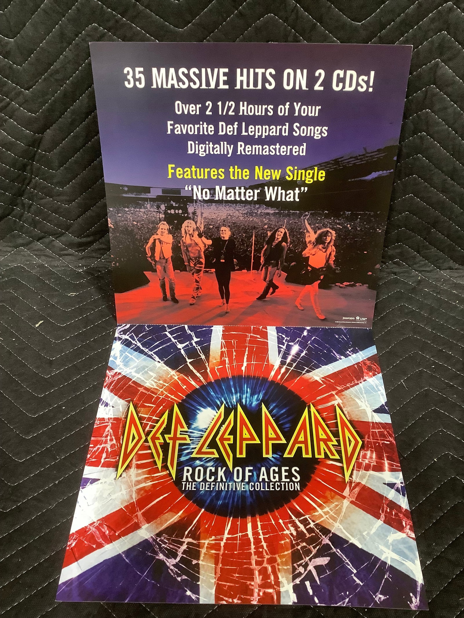 Vintage Def Leppard rock of ages record store promo poster(12inx24in) (1 of 1)