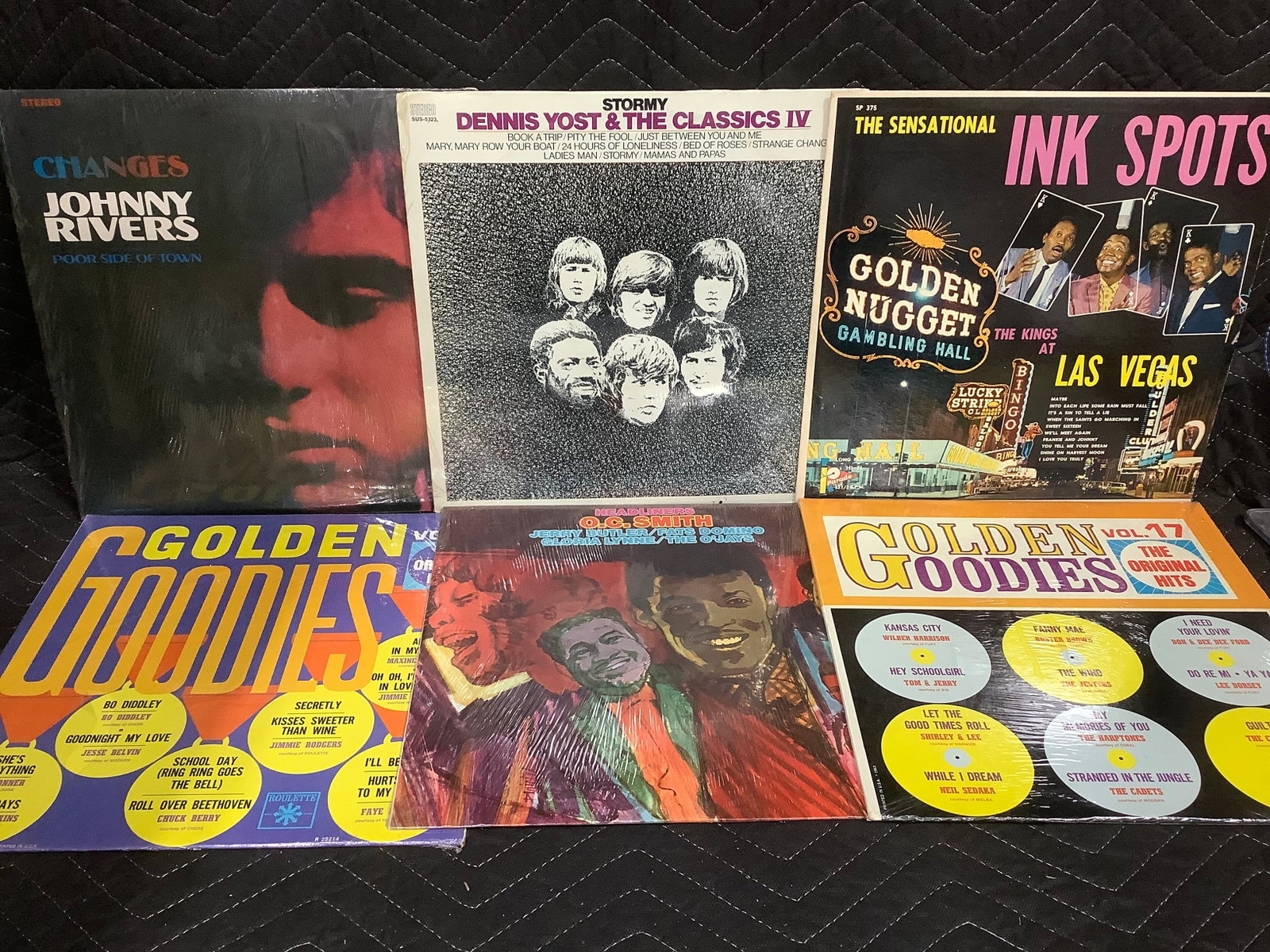 Vintage oldies LP album lot: Vintage oldies LP album lot
