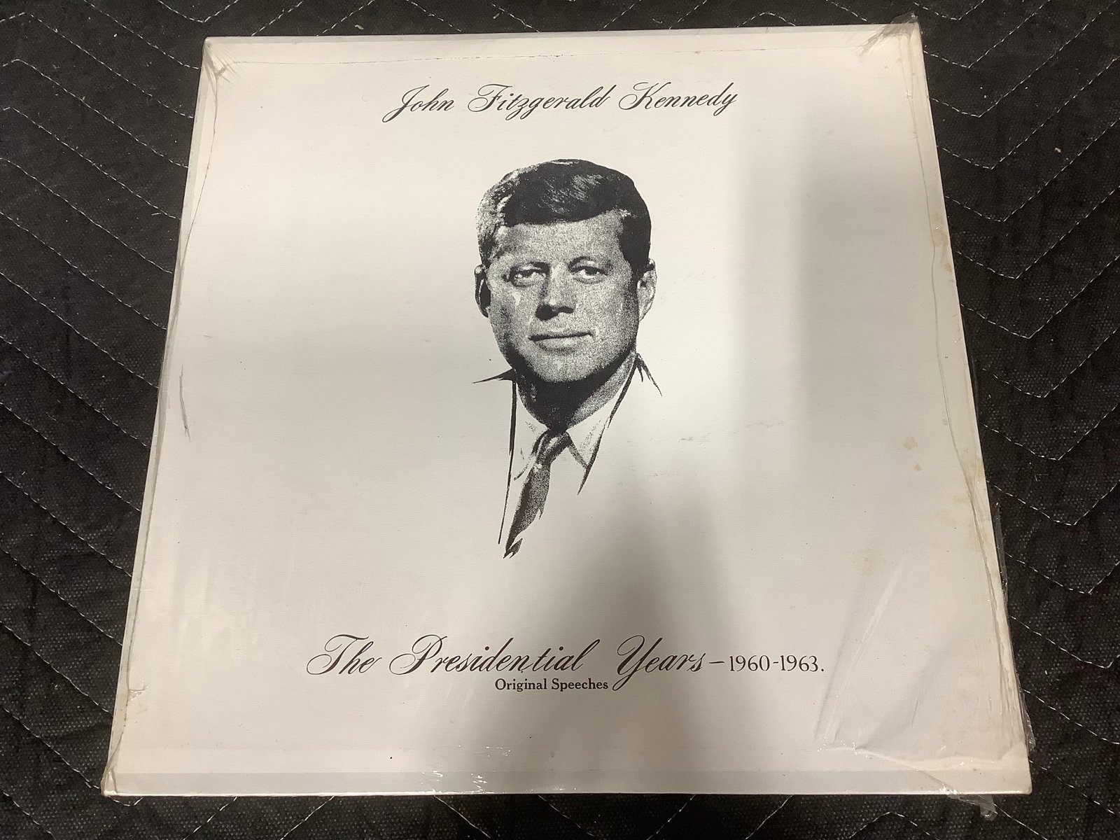 Vintage JFK LP album (original speeches) (1 of 1)