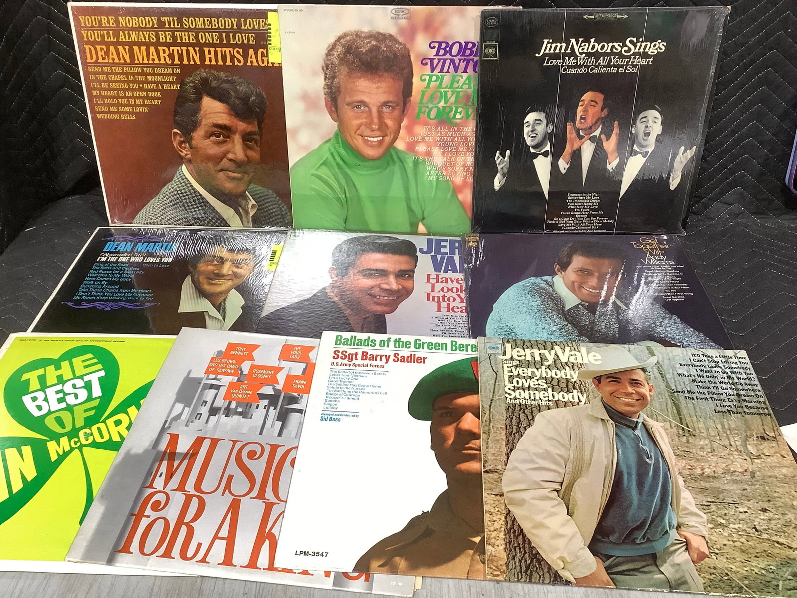 Vintage LP album lot(Dean Martin and more) (1 of 1)